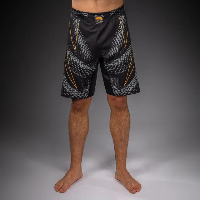 venum-matupa-fightshorts-herren-schwarz-grau-gold image 1