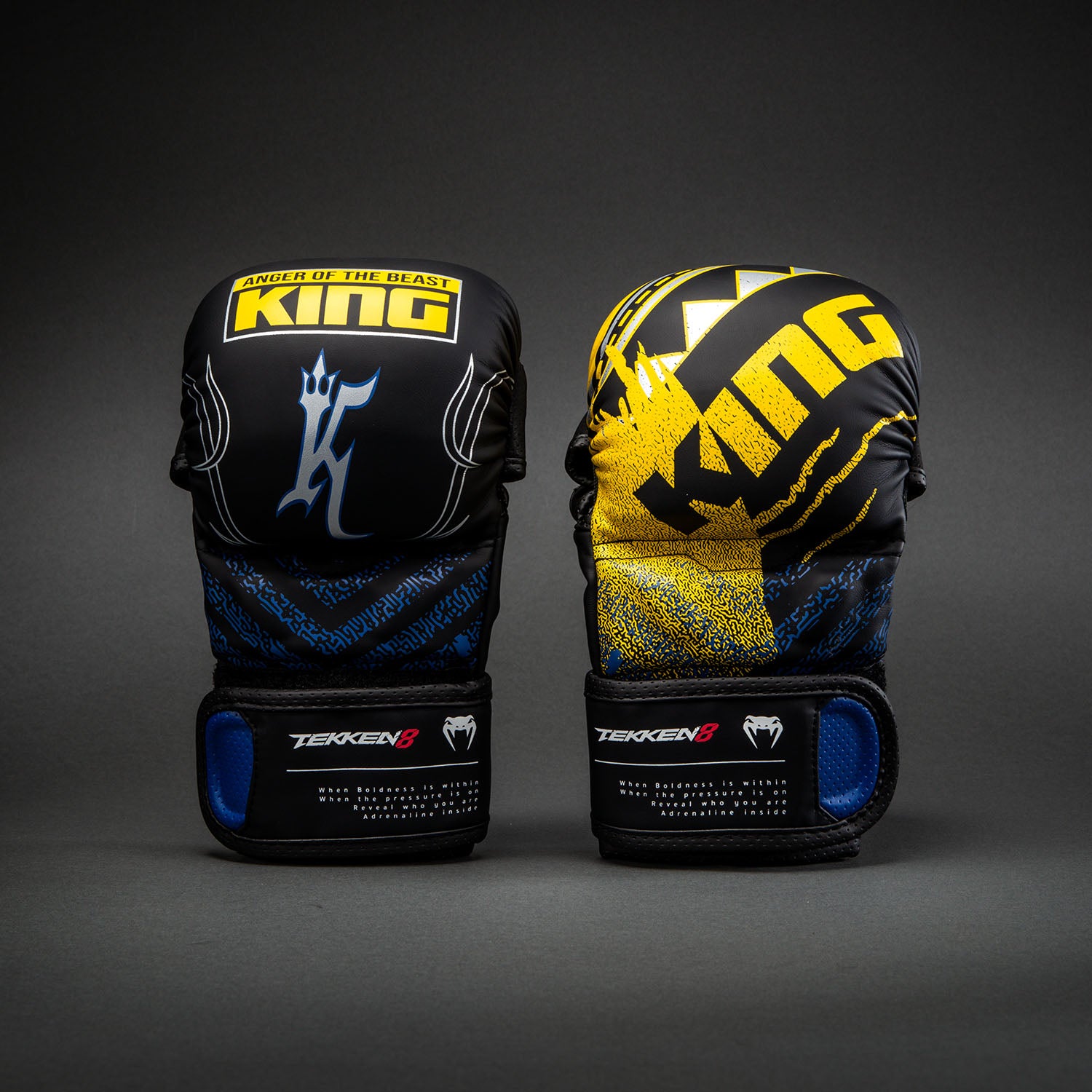 venum-x-tekken-8-king-sparring-handschuhe-schwarz-gelb image 3