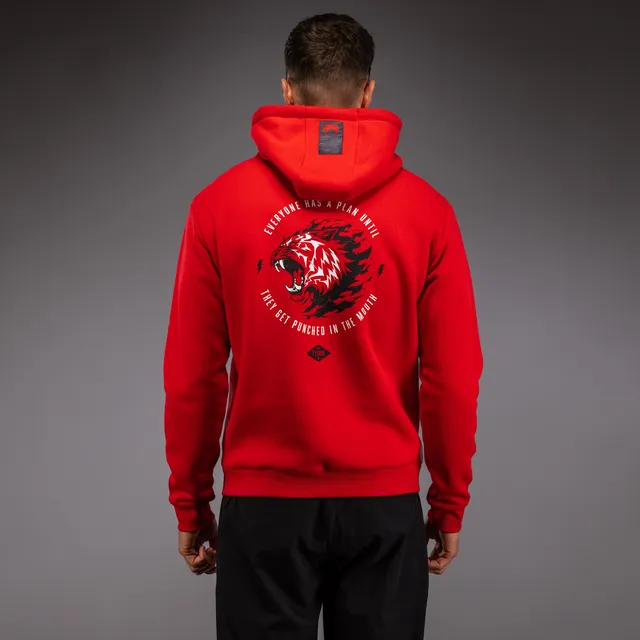 venum-x-mike-tyson-tiger-hoodie-intensivrot-tiefschwarz image 1