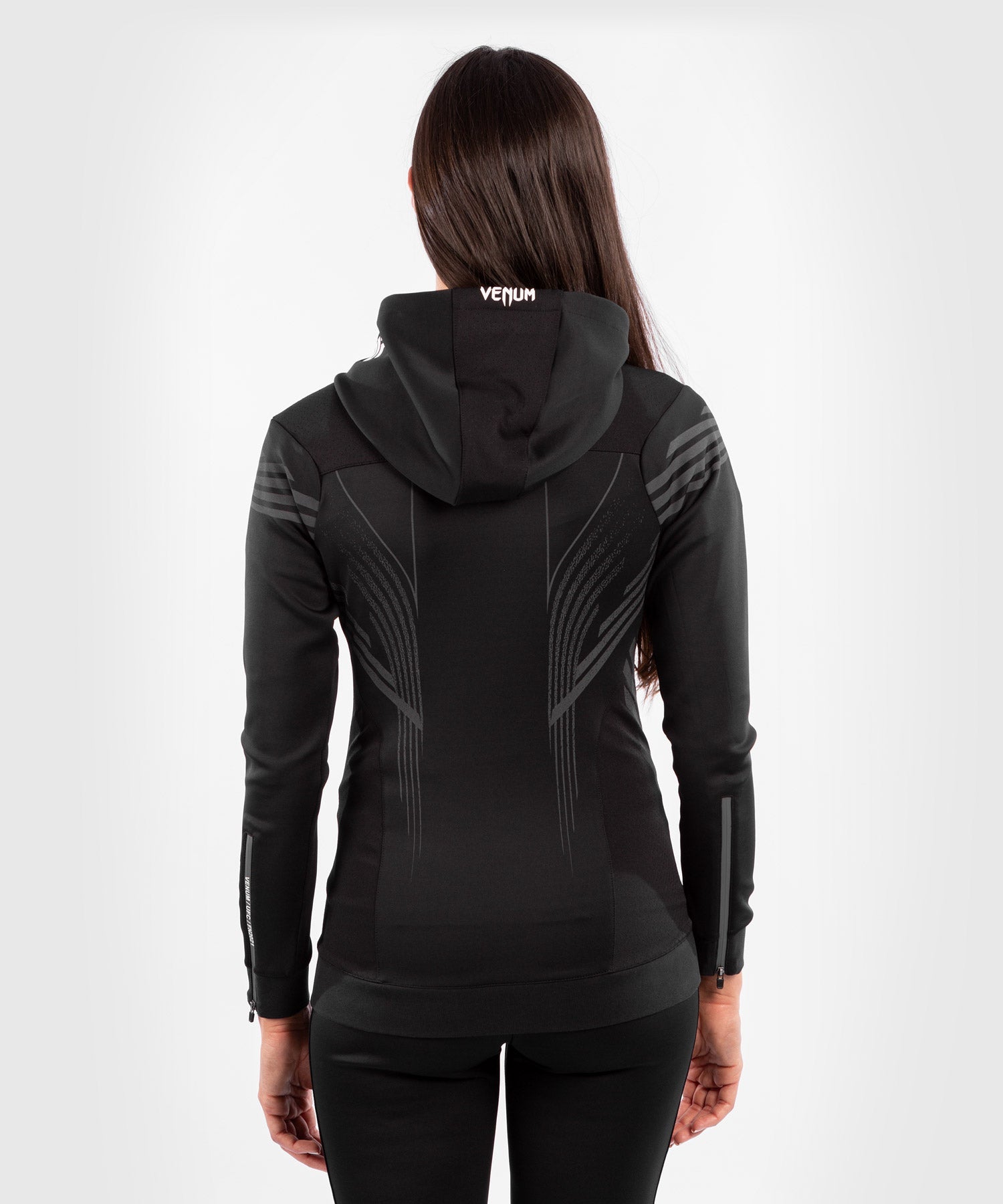 venum-ufc-authentic-fight-night-damen-walkout-hoodie-schwarz image 3