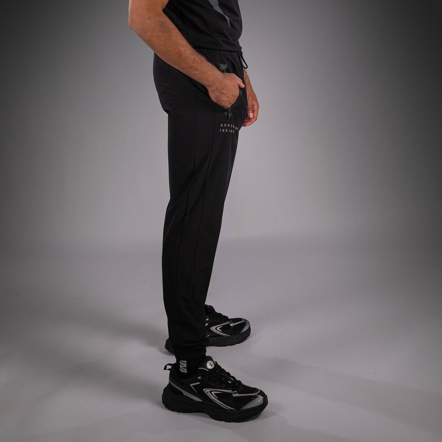 venum-adrenaline-jogginghose-schwarz-sand image 2
