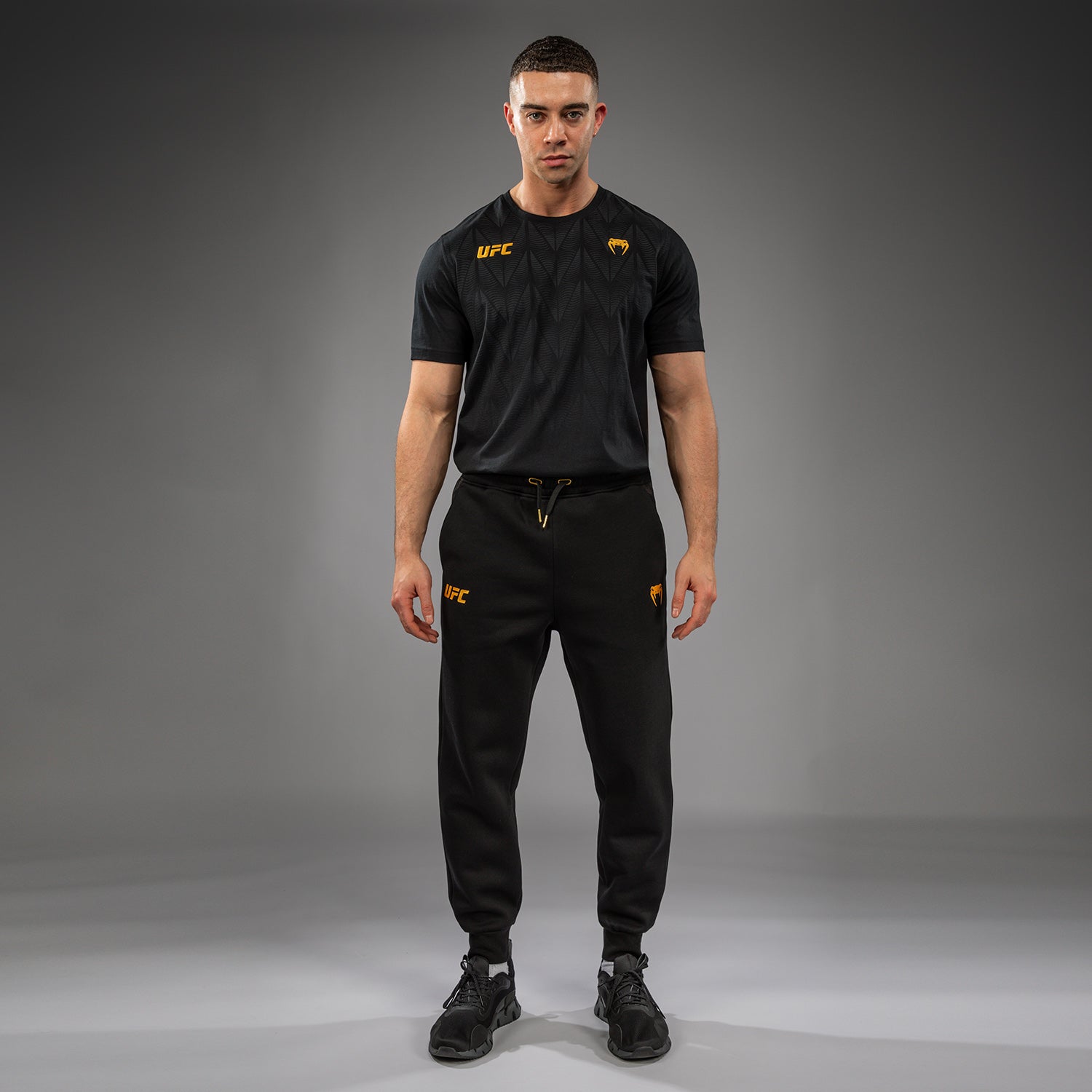 ufc-zenith-by-venum-replica-hose-herren-champion-schwarz-gold image 7