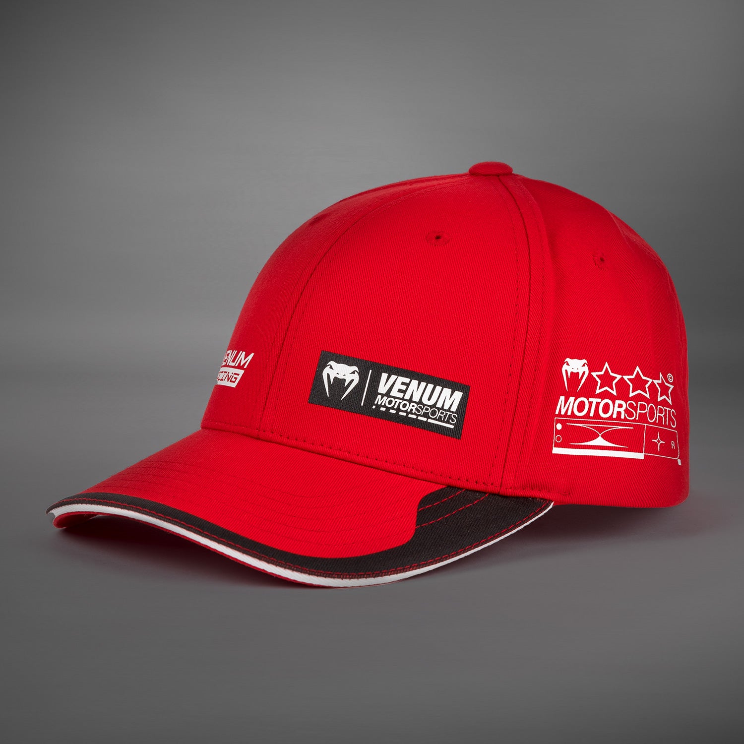 venum-motorsport-hut-cap-rennfahrer-rot image 1