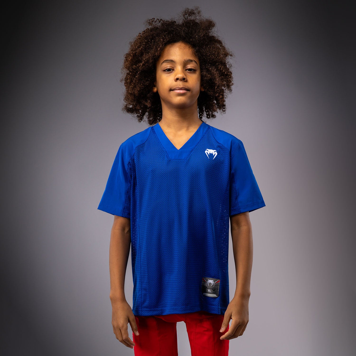 venum-elite-football-kurzarmtrikot-kinder-k-nigsblau image 1