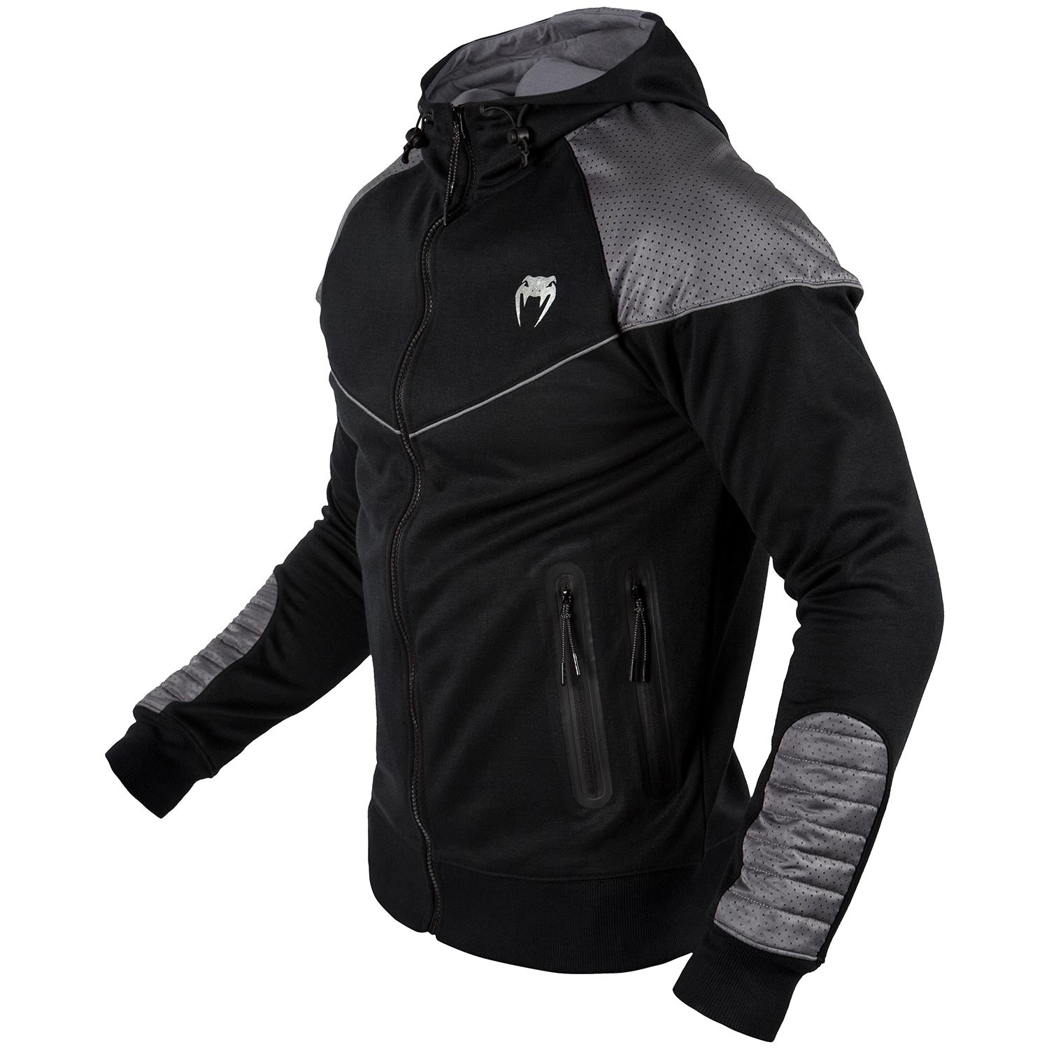 venum-laser-hoody-kapuzenpullover-schwarz image 2