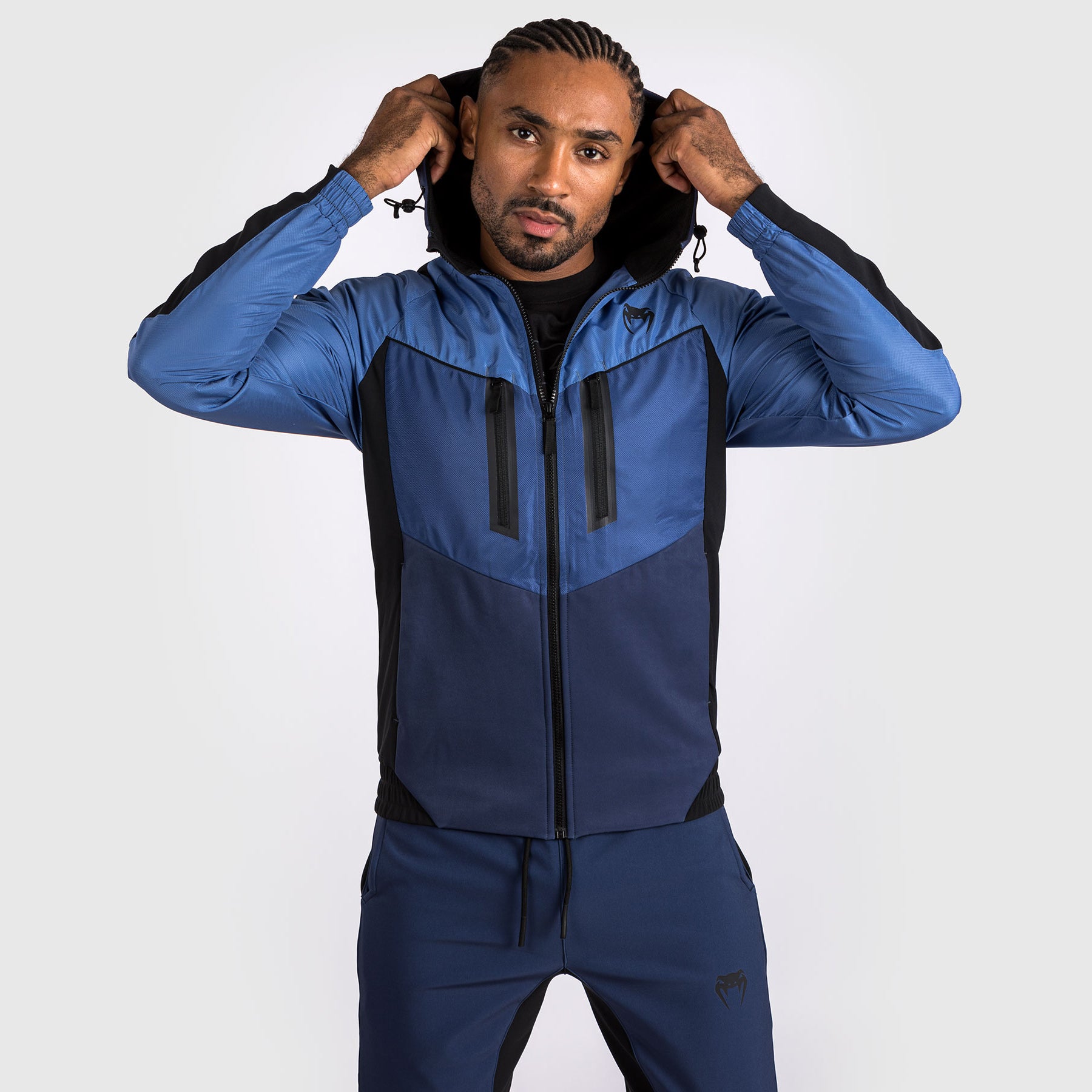 venum-laser-3-0-trainingsjacke-herren-schwarz-blau image 3