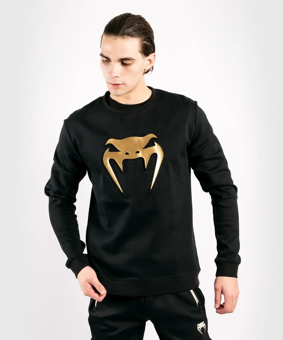venum-classic-kapuzenpulli-schwarz-gold image 1