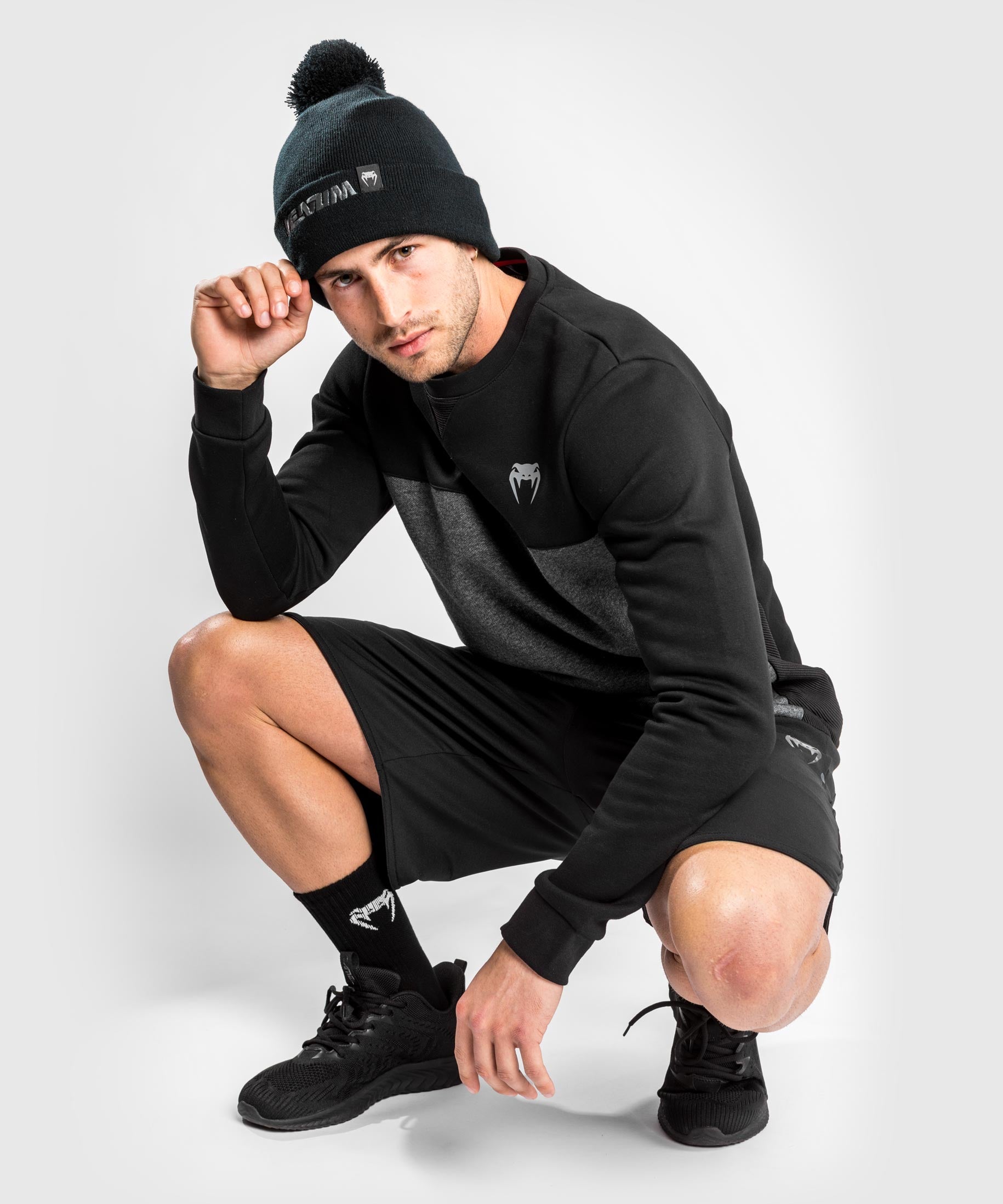 venum-connect-sl-beanie-mit-pompon-schwarz image 3
