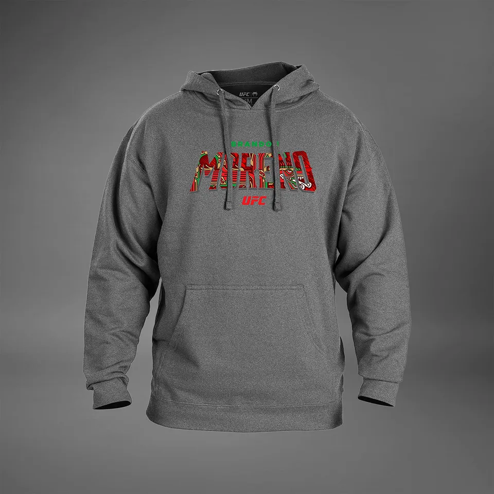 ufc-unrivaled-by-venum-brandon-moreno-herren-hoodie-heather-grey image 1