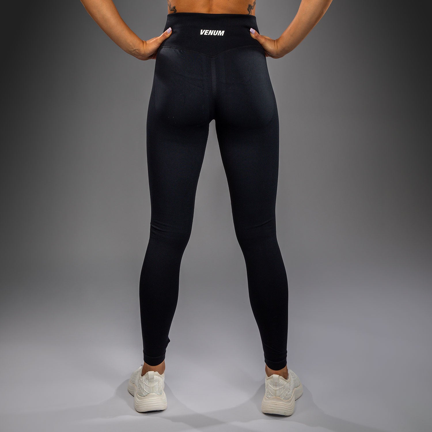 venum-sculpt-women-s-leggings-schwarz-wei-high-waist-seamless image 3