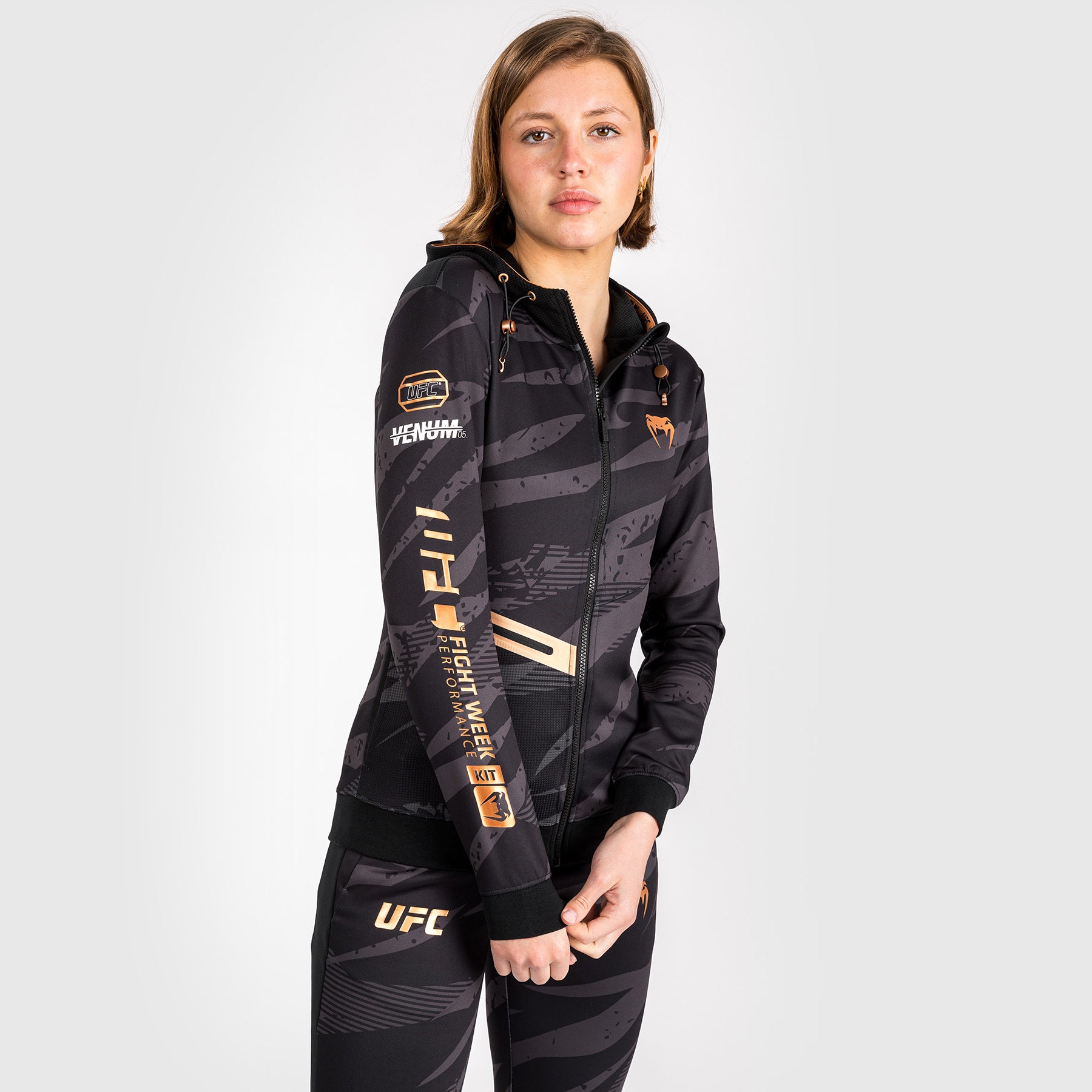 venum-ufc-adrenaline-fight-week-frauen-zip-hoodie-urban-camo image 3