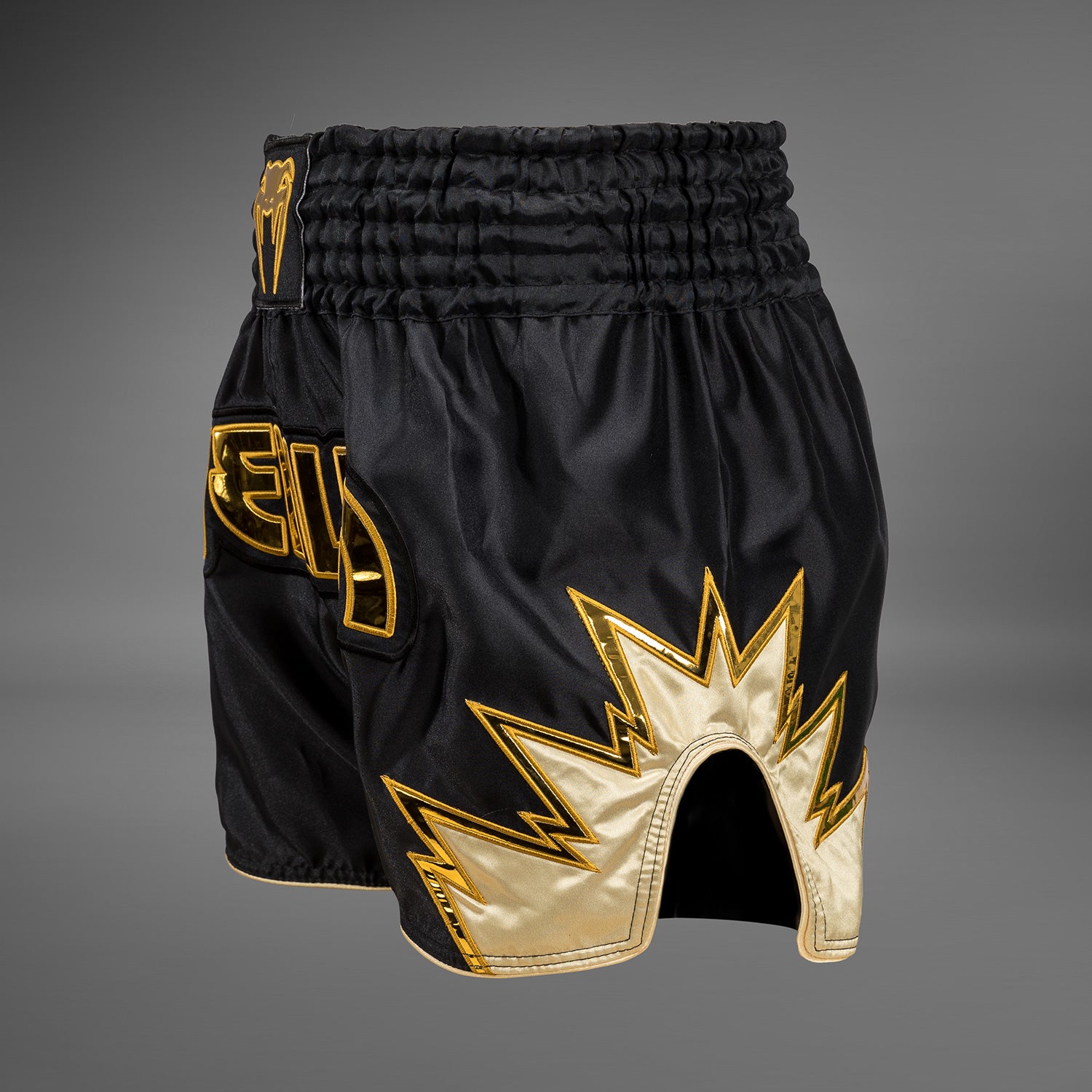 venum-inferno-muay-thai-shorts-schwarz-gold image 2