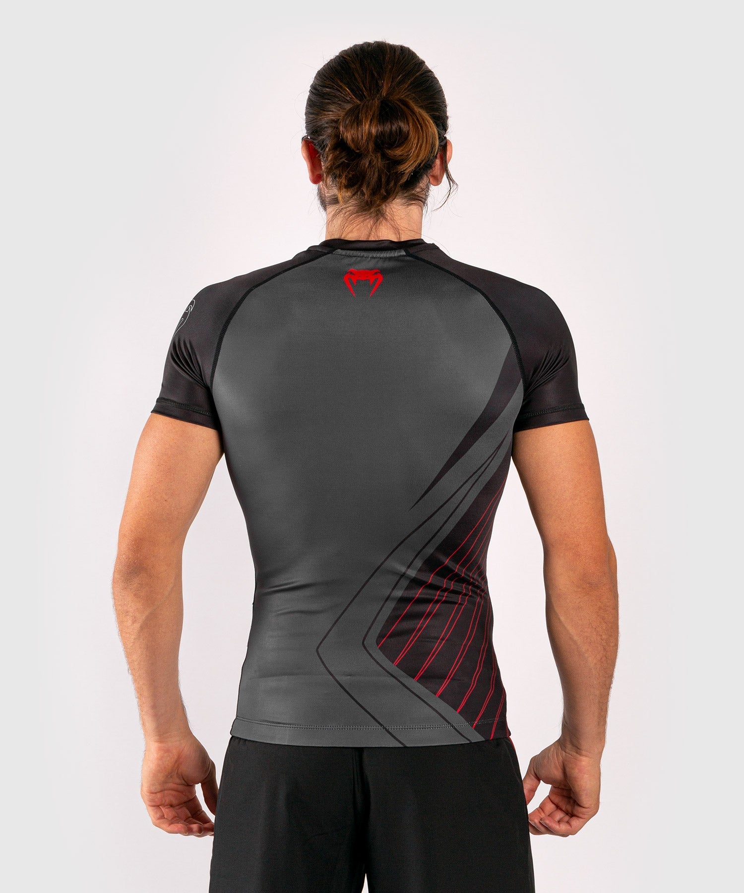 venum-contender-5-0-rashguard-kurzarm-herren-schwarz-rot image 4