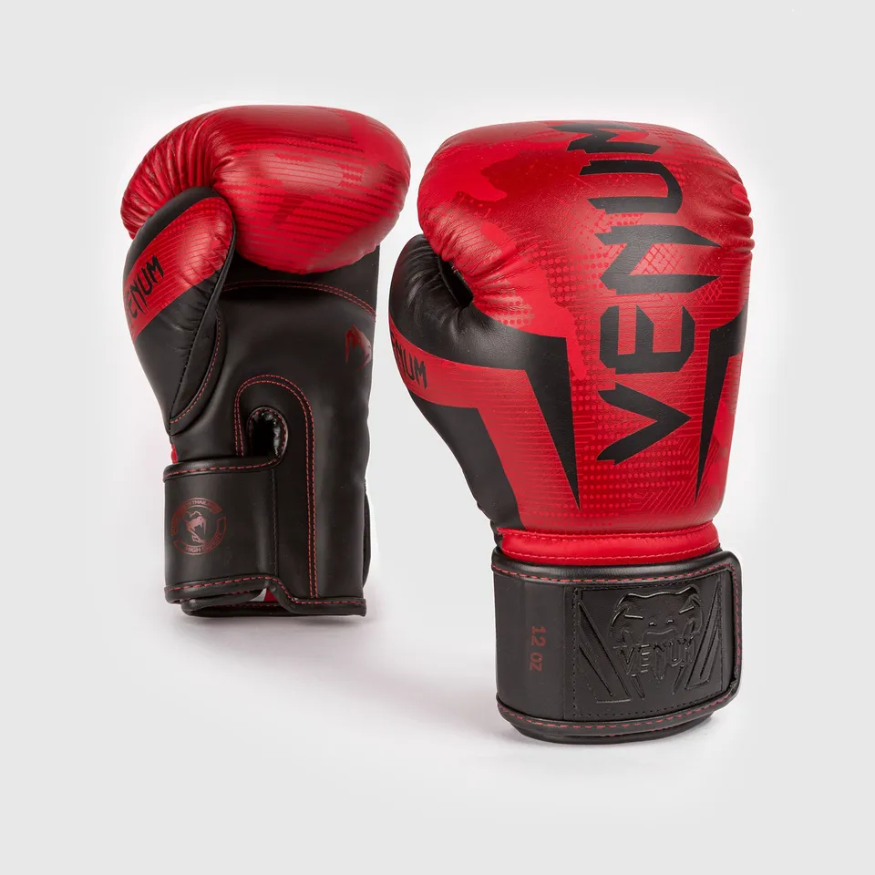 venum-elite-boxhandschuhe-rot-tarnung image 1