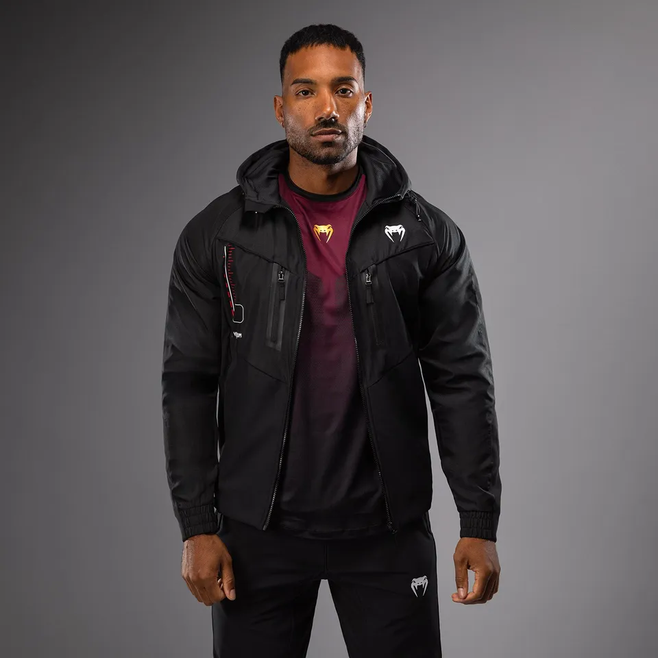 venum-tactical-xt-herren-trainingsjacke-schwarz-feuerrot image 1