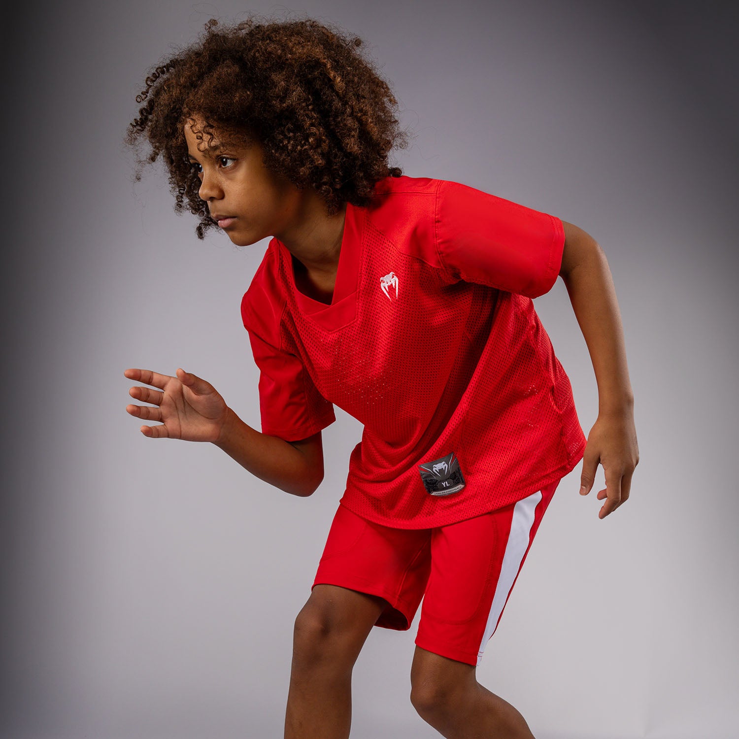 venum-elite-fu-ball-kurzarmtrikot-f-r-kinder-rot image 5