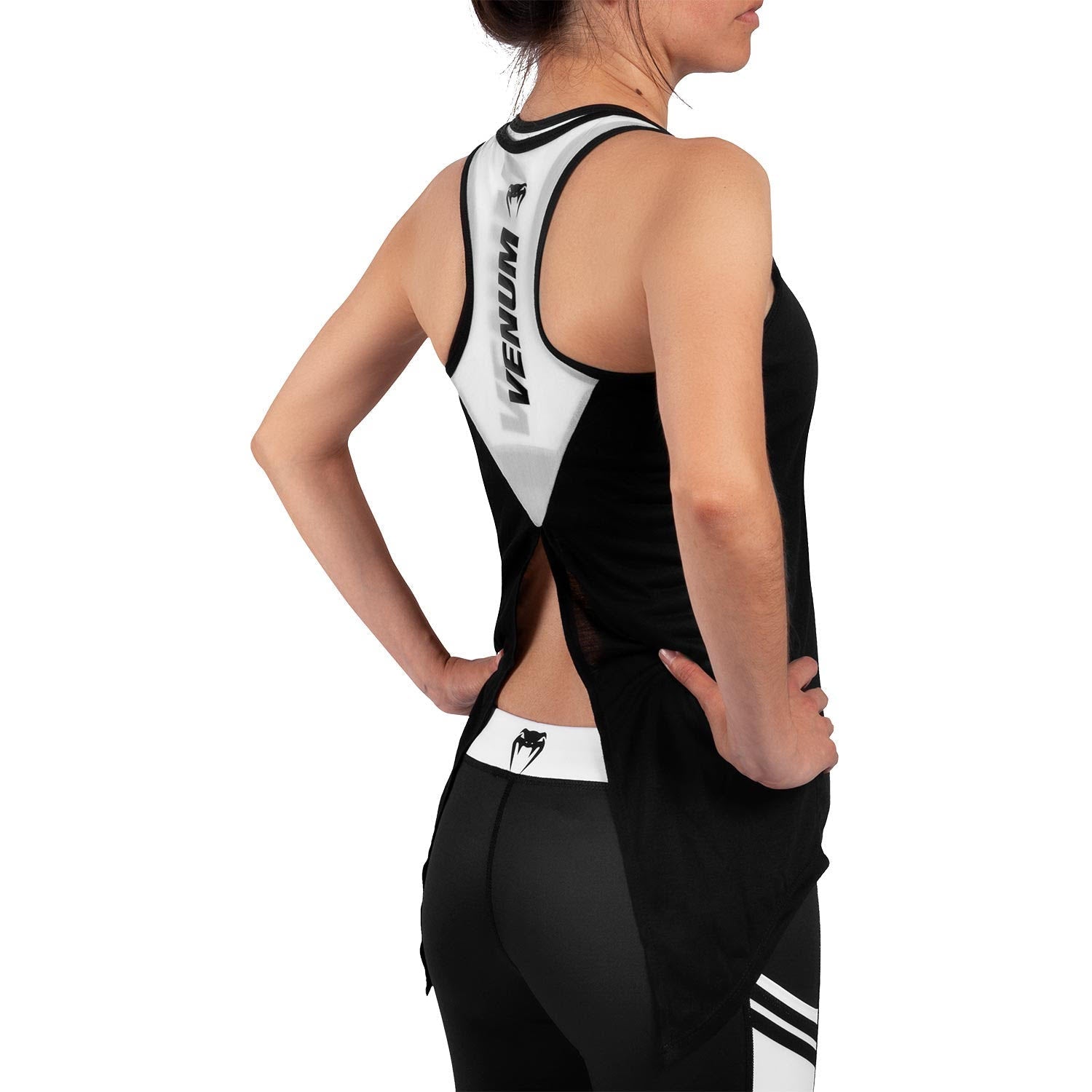 venum-power-2-0-rmelloses-shirt-damen-schwarz-wei image 2