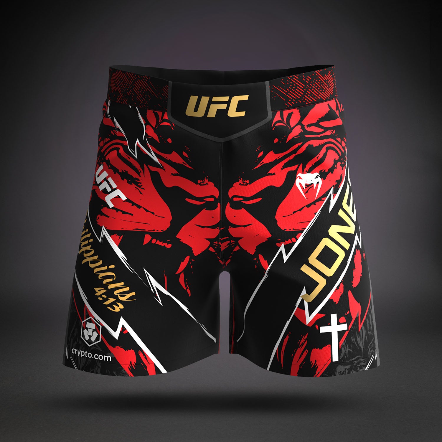 ufc-unrivaled-by-venum-jon-jones-fight-short-rot image 4