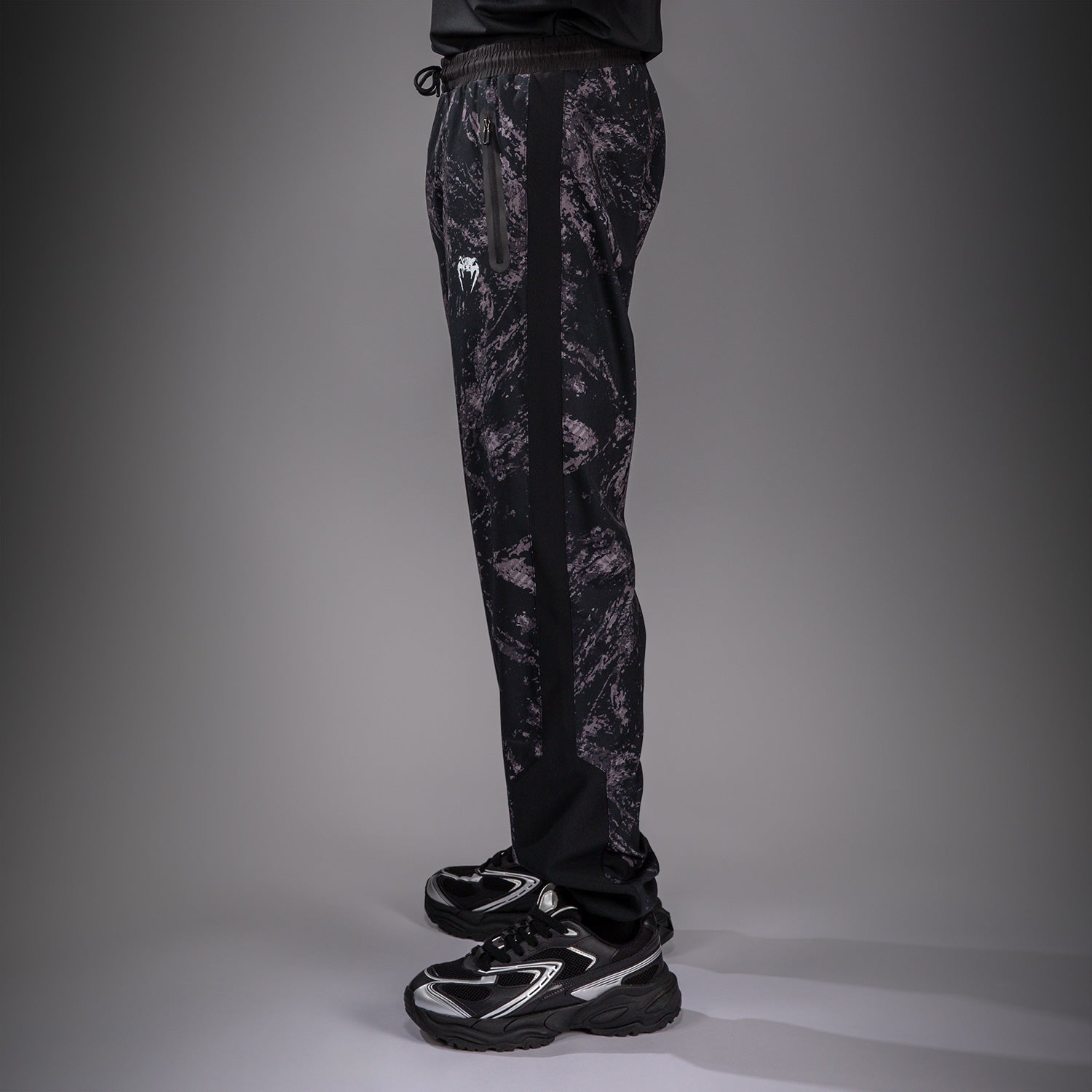 venum-rage-workout-jogginghose-schwarz-grau-herren image 5