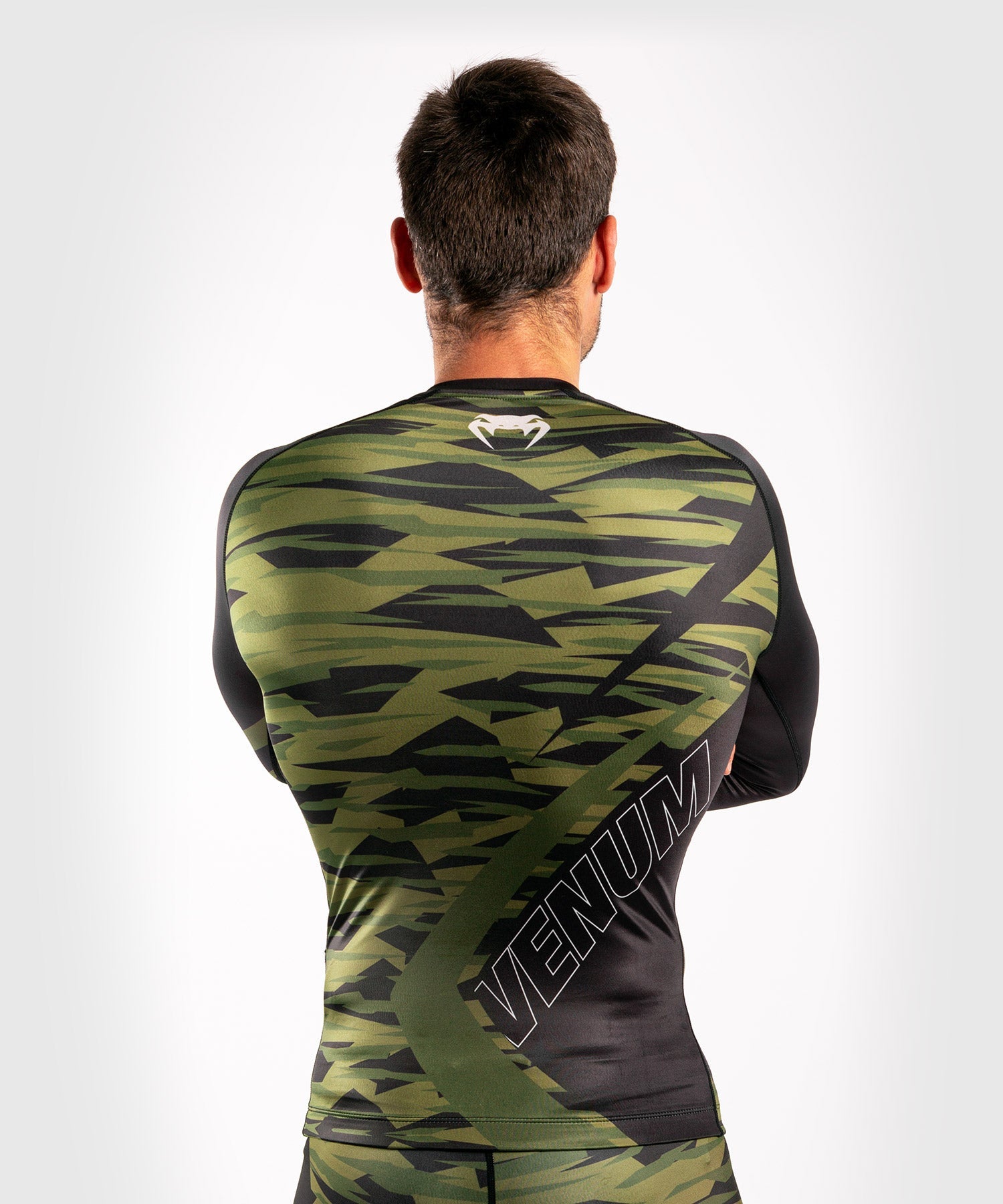 venum-contender-5-0-rashguard-lange-rmel-khaki-camo image 4