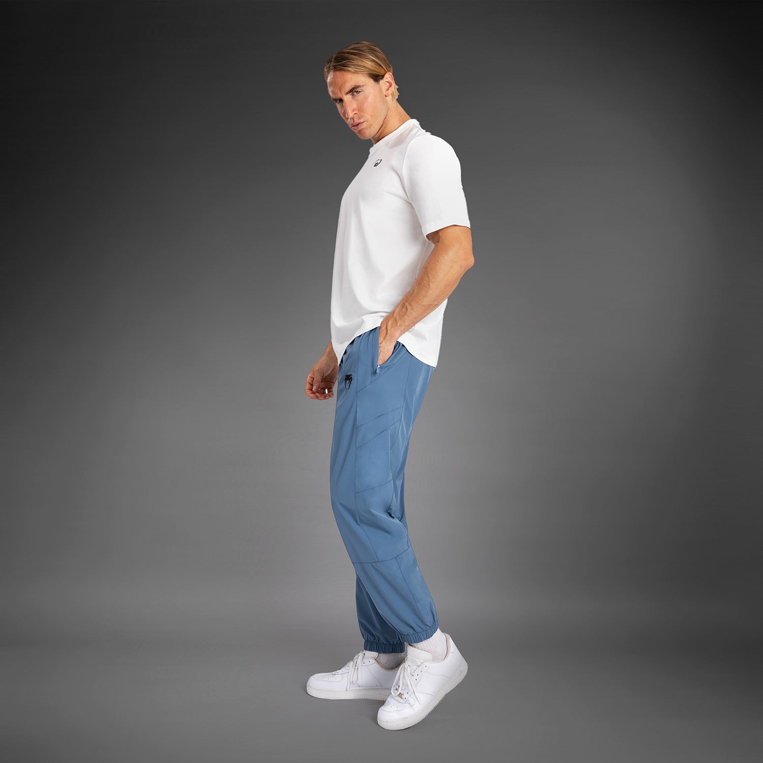 venum-attack-90-trainingshose-blau-schwarz image 4