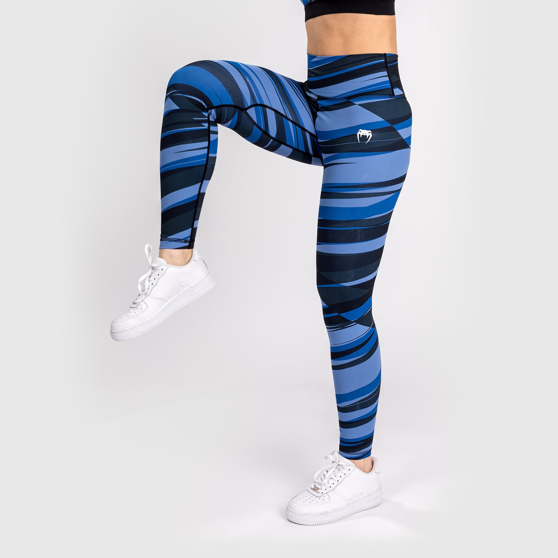 venum-abyss-leggings-damen-high-waist-schattenblau image 1