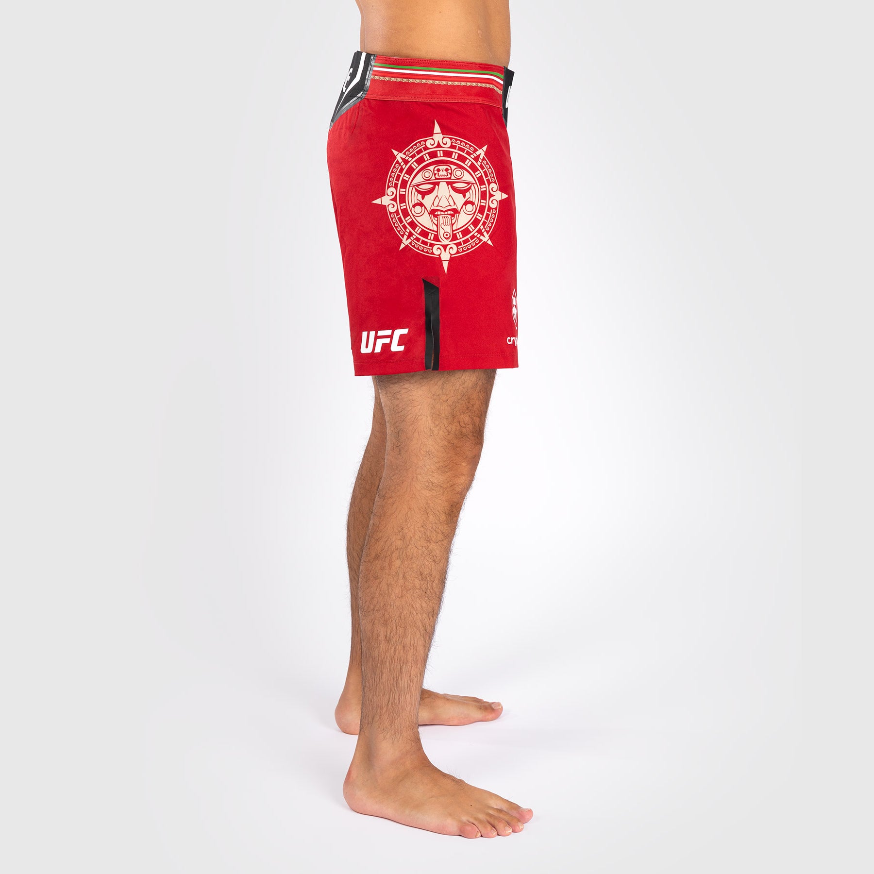 venum-noche-ufc-authentic-fight-night-fight-shorts-herren-kurz-rot image 4