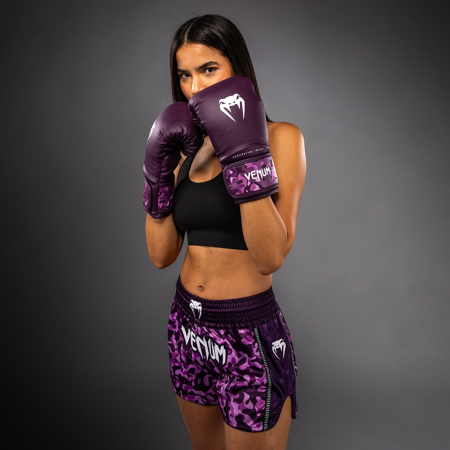 venum-iris-muay-thai-shorts-damen-pflaume-rosa image 8