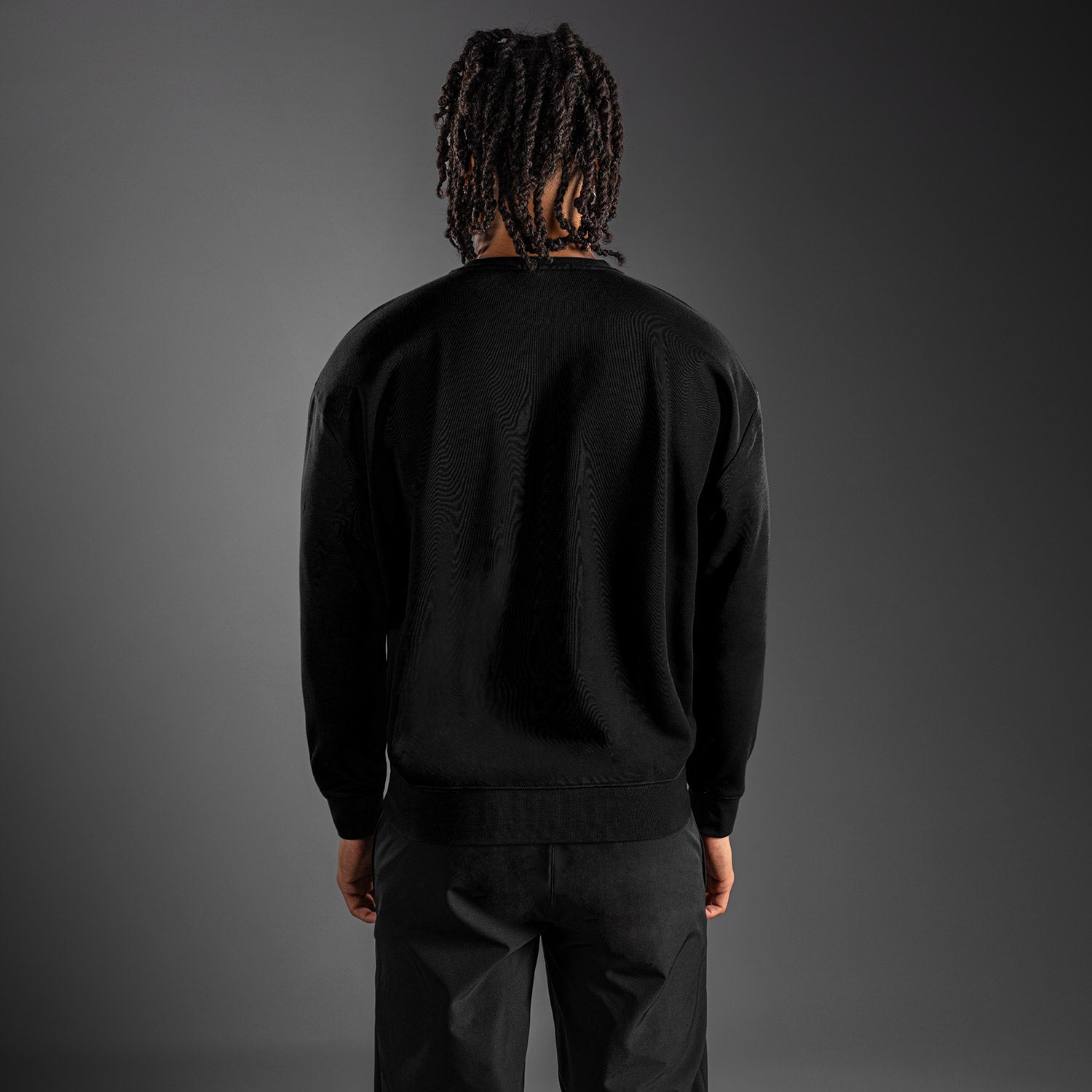 venum-lineup-fleece-pullover-schwarz-wei image 4