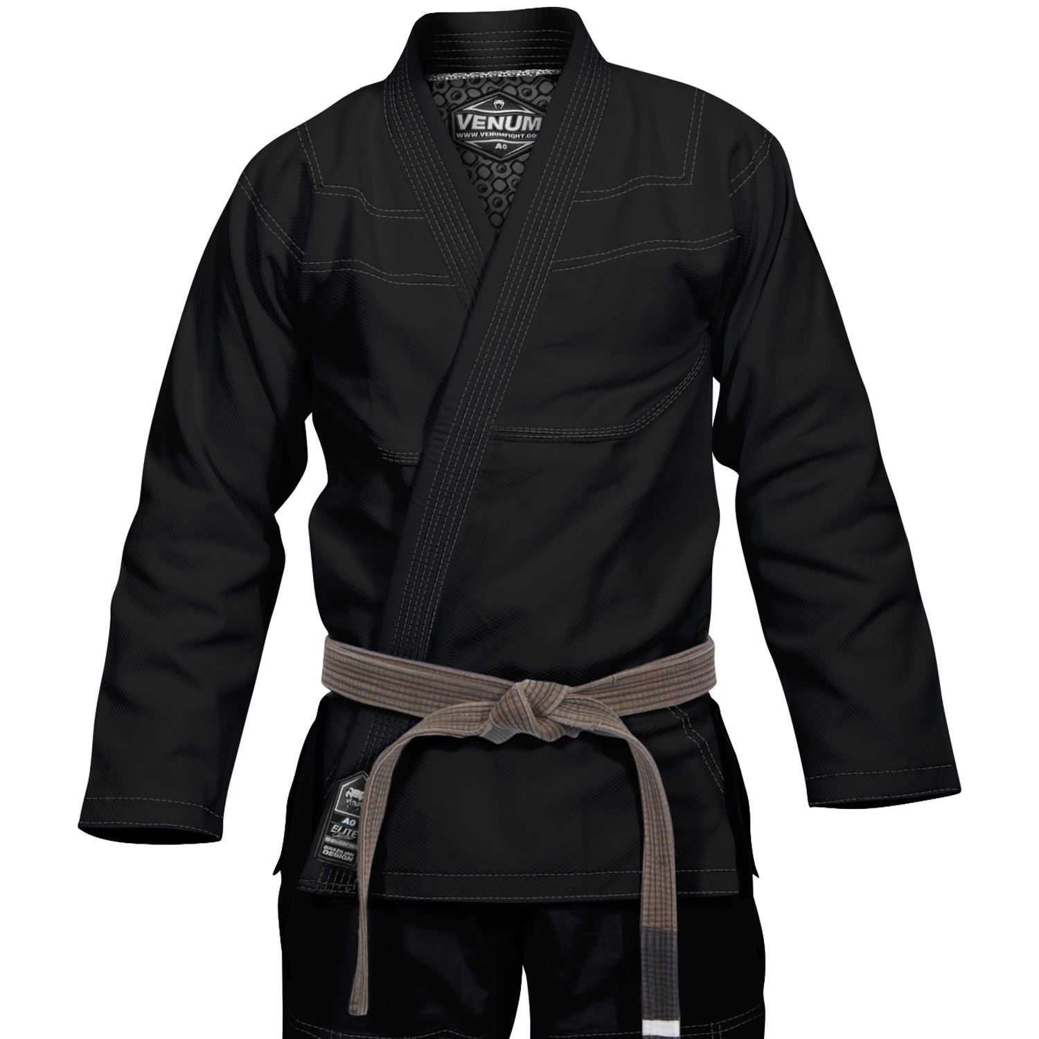 venum-elite-classic-bjj-gi-kampfanzug-schwarz image 1
