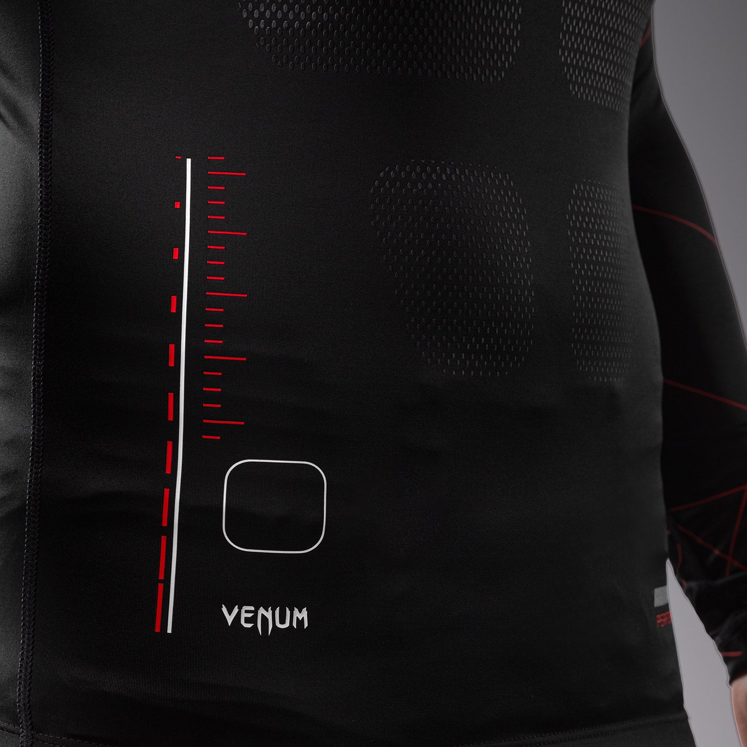 venum-tactical-xt-langarm-rashguard-herren-schwarz-feuerrot image 7