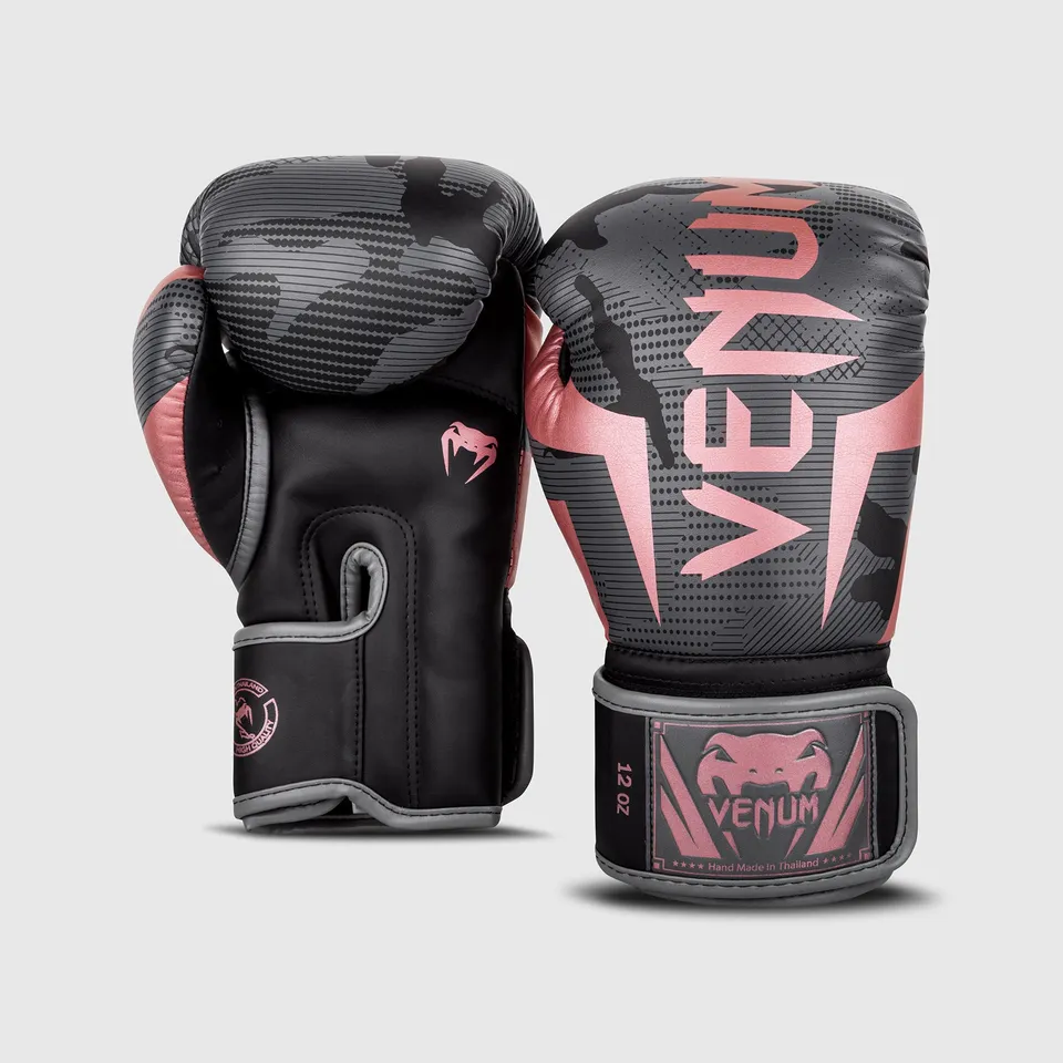 venum-elite-boxhandschuhe-f-r-damen-rosa-schwarz image 1