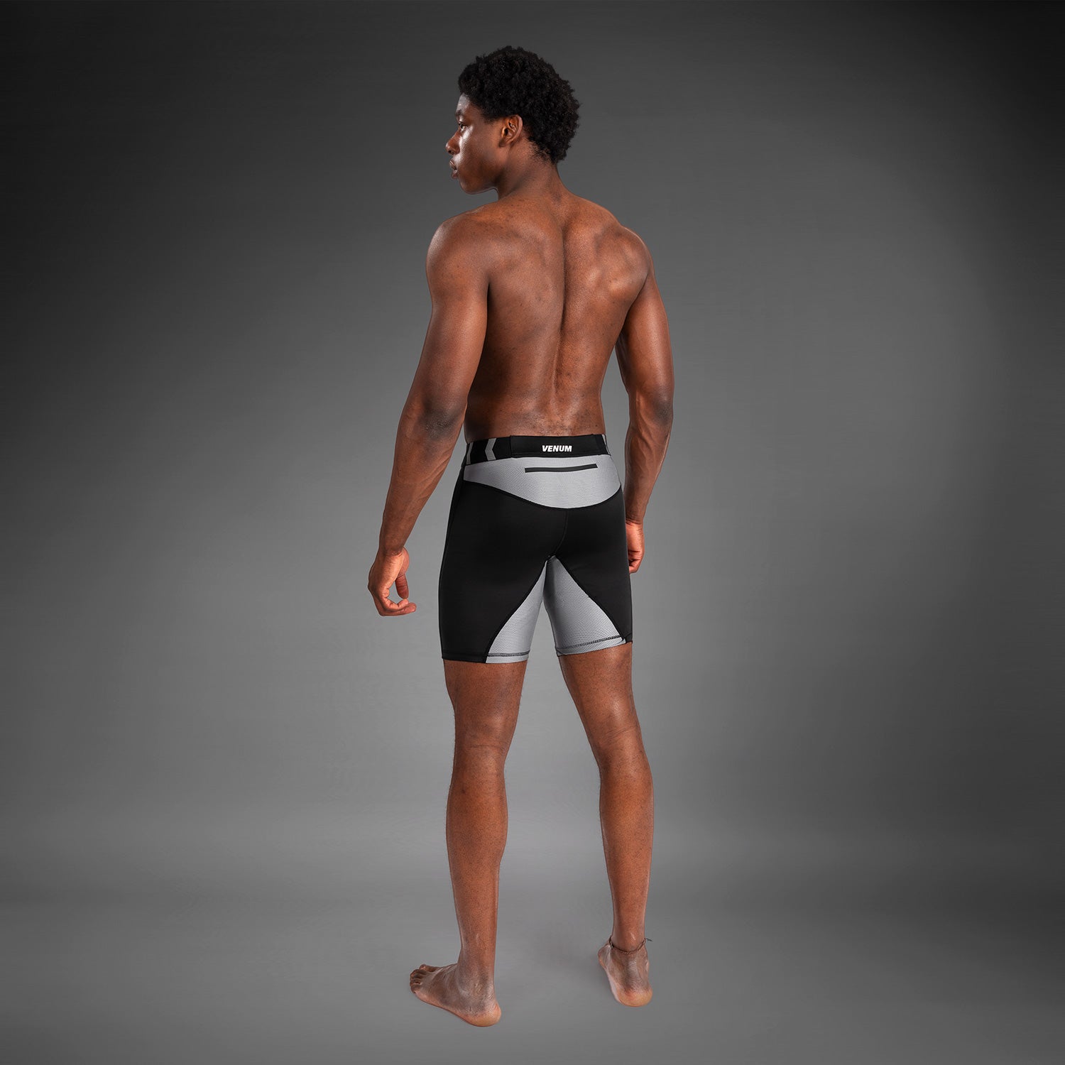 venum-tempest-vale-tudo-shorts-herren-schwarz-grau image 2