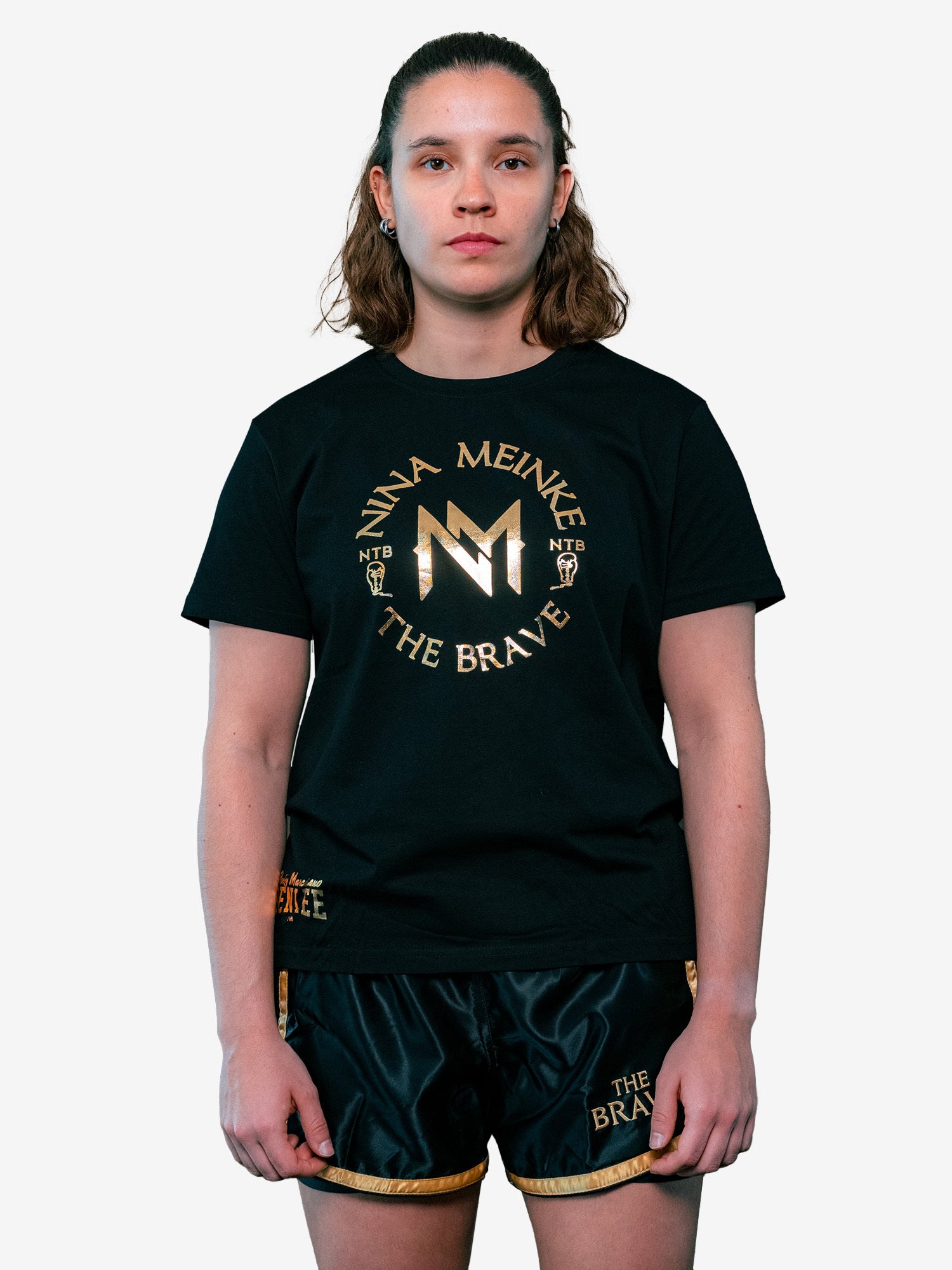 benlee-lanesboro-t-shirt-damen-baumwolle-gold-print image 1