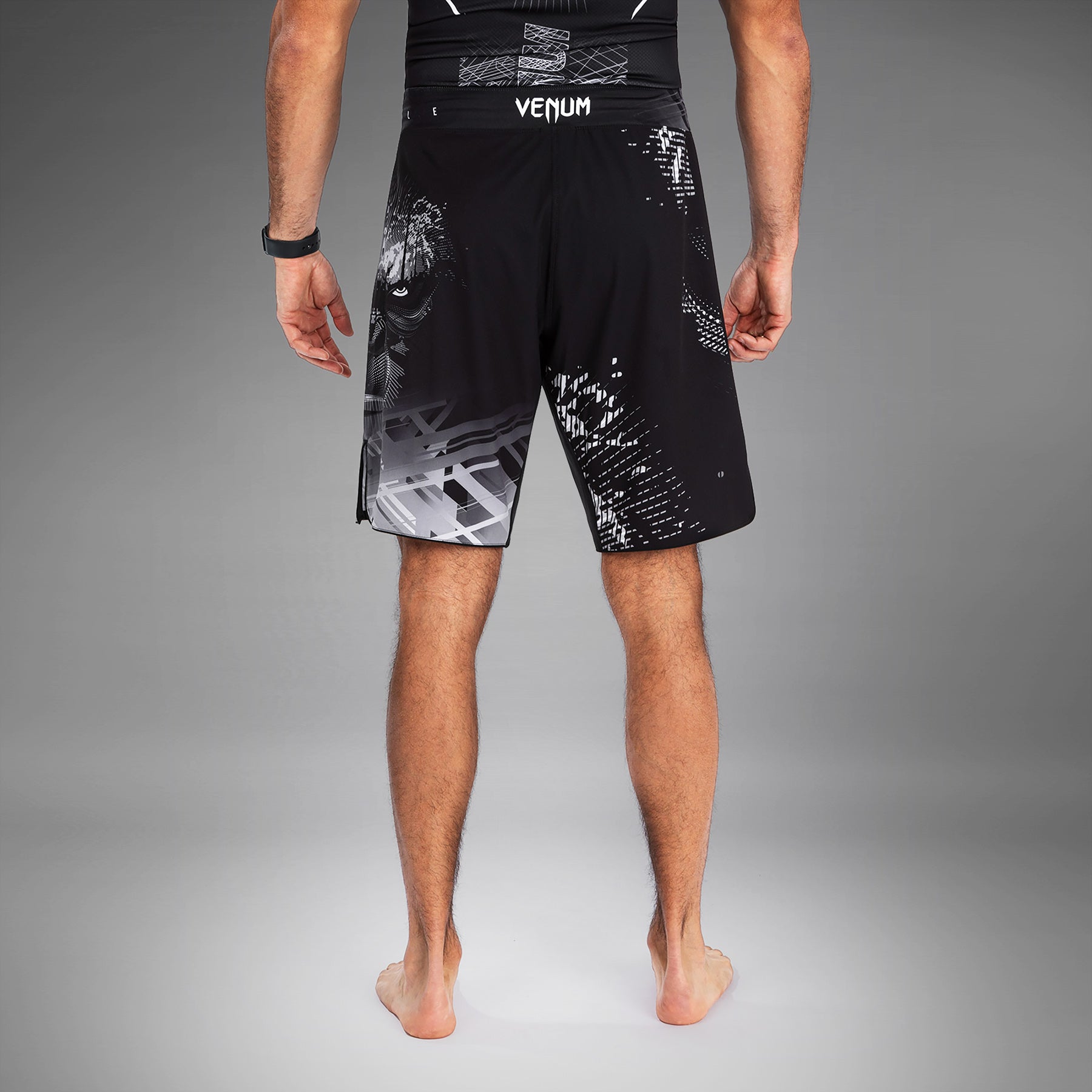 venum-gorilla-jungle-kampfshorts-schwarz-wei image 2