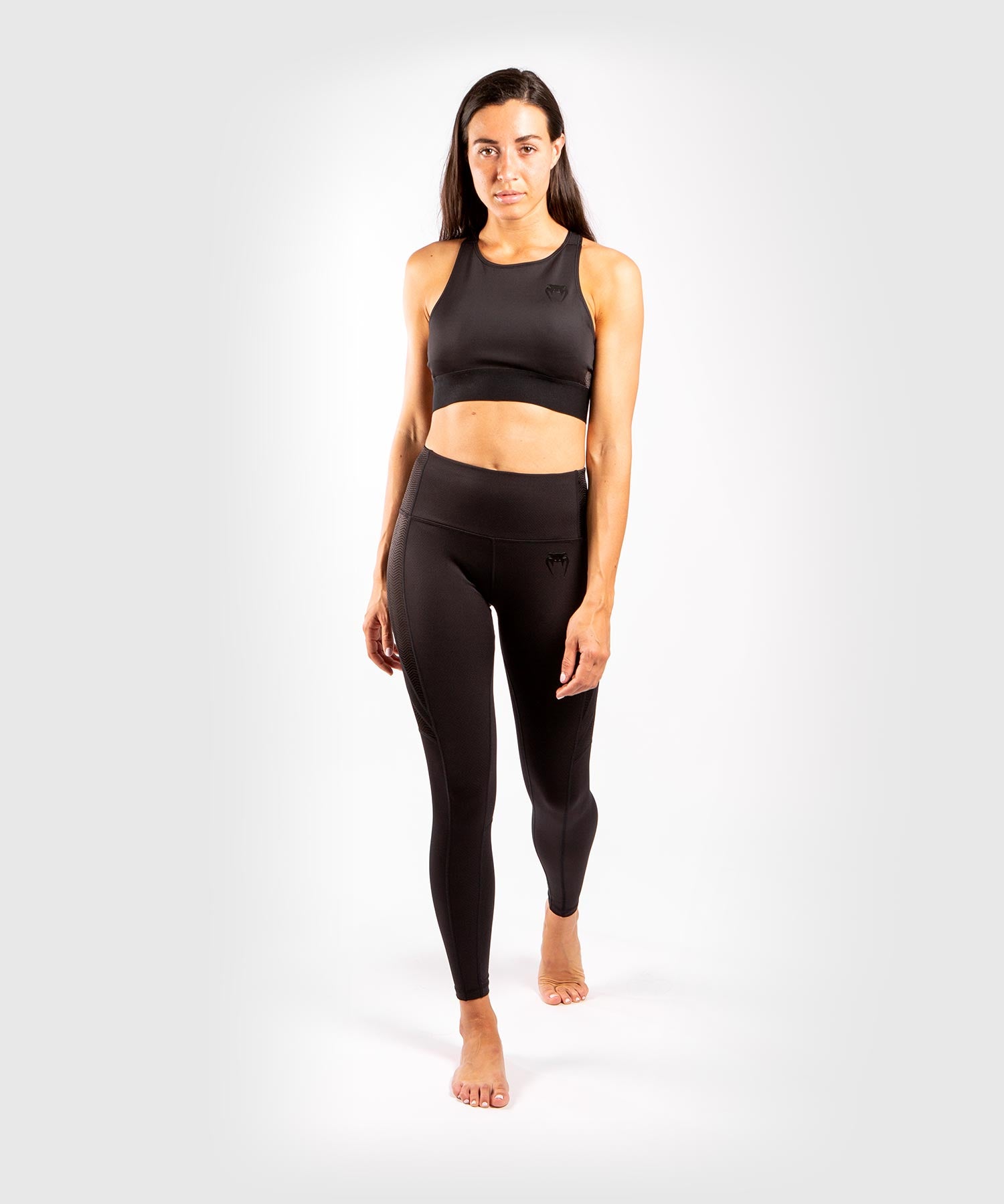venum-g-fit-leggings-damen-schwarz-schwarz-mit-mesh image 8