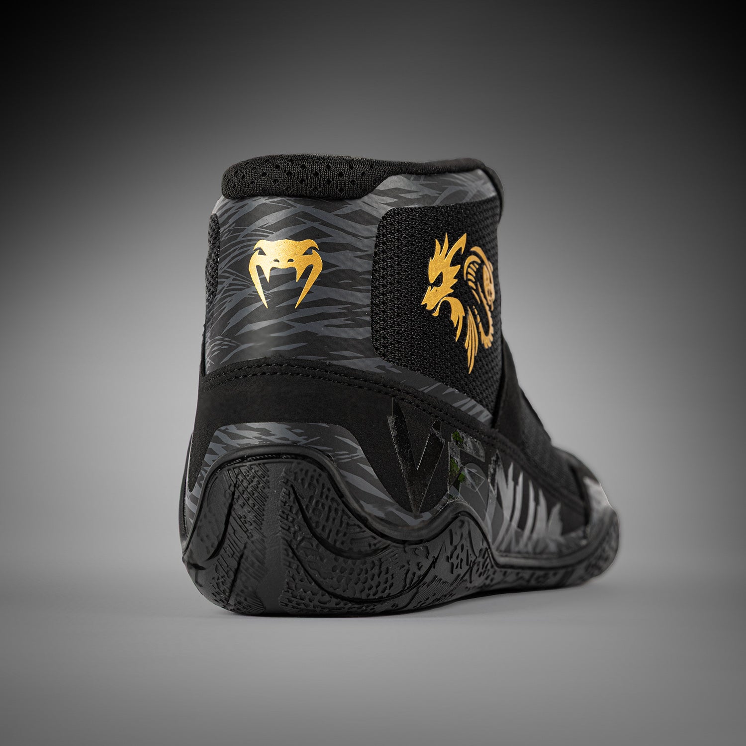 venum-x-chimaev-ringerschuhe-schwarz-grau image 3