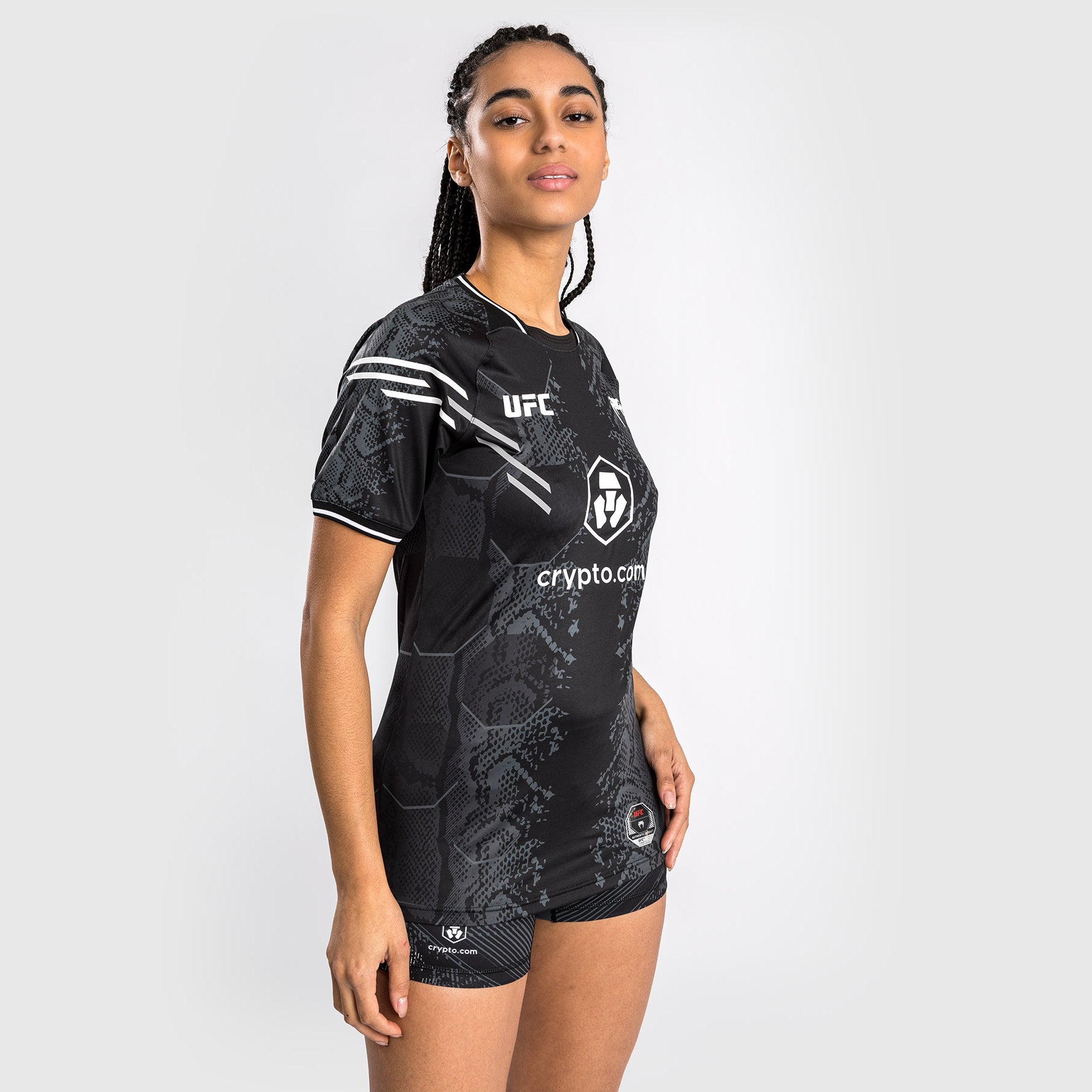 ufc-adrenaline-by-venum-authentic-fight-night-walkout-jersey-damen-schwarz image 3