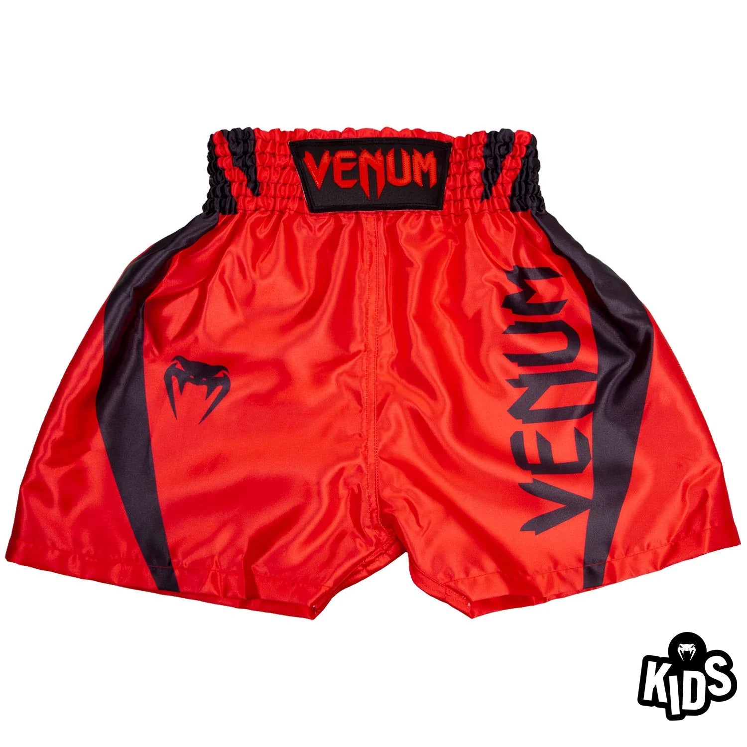 venum-elite-kinder-boxshorts-rot-schwarz image 1