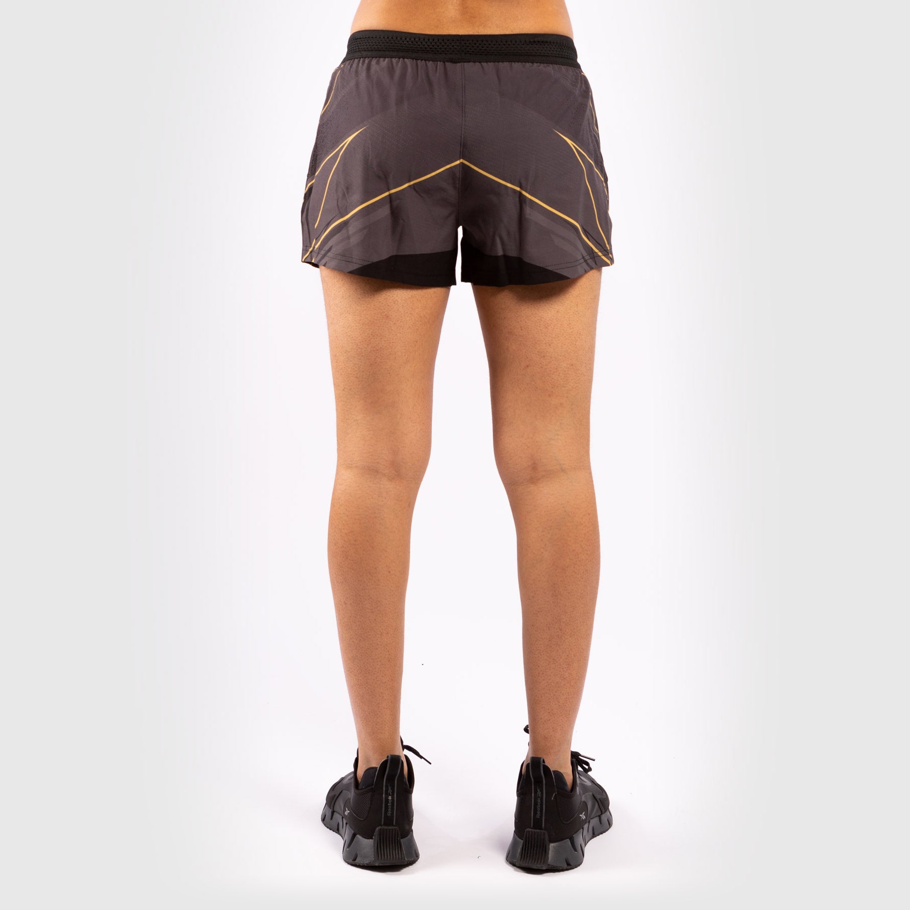 ufc-venum-replica-trainingsshorts-f-r-damen-champion-schwarz-gold image 3