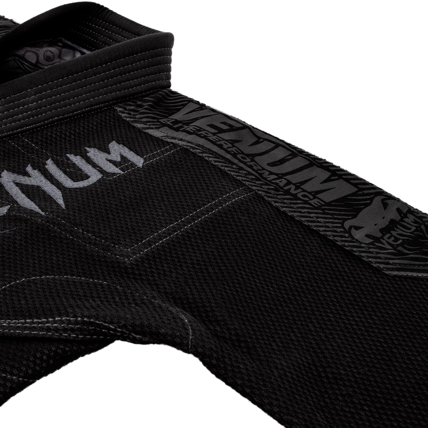 venum-elite-bjj-kampfanzug-gi-schwarz-schwarz image 7