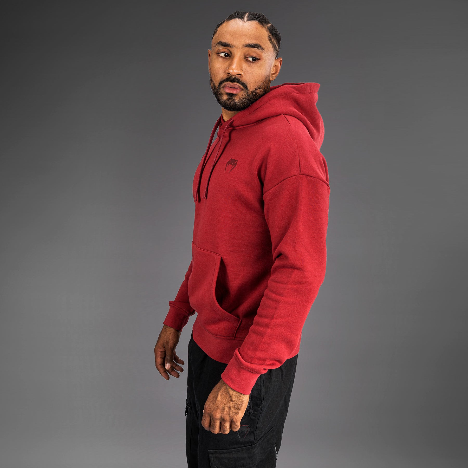 ufc-by-venum-ulti-man-hoodie-herren-burgunderrot image 4