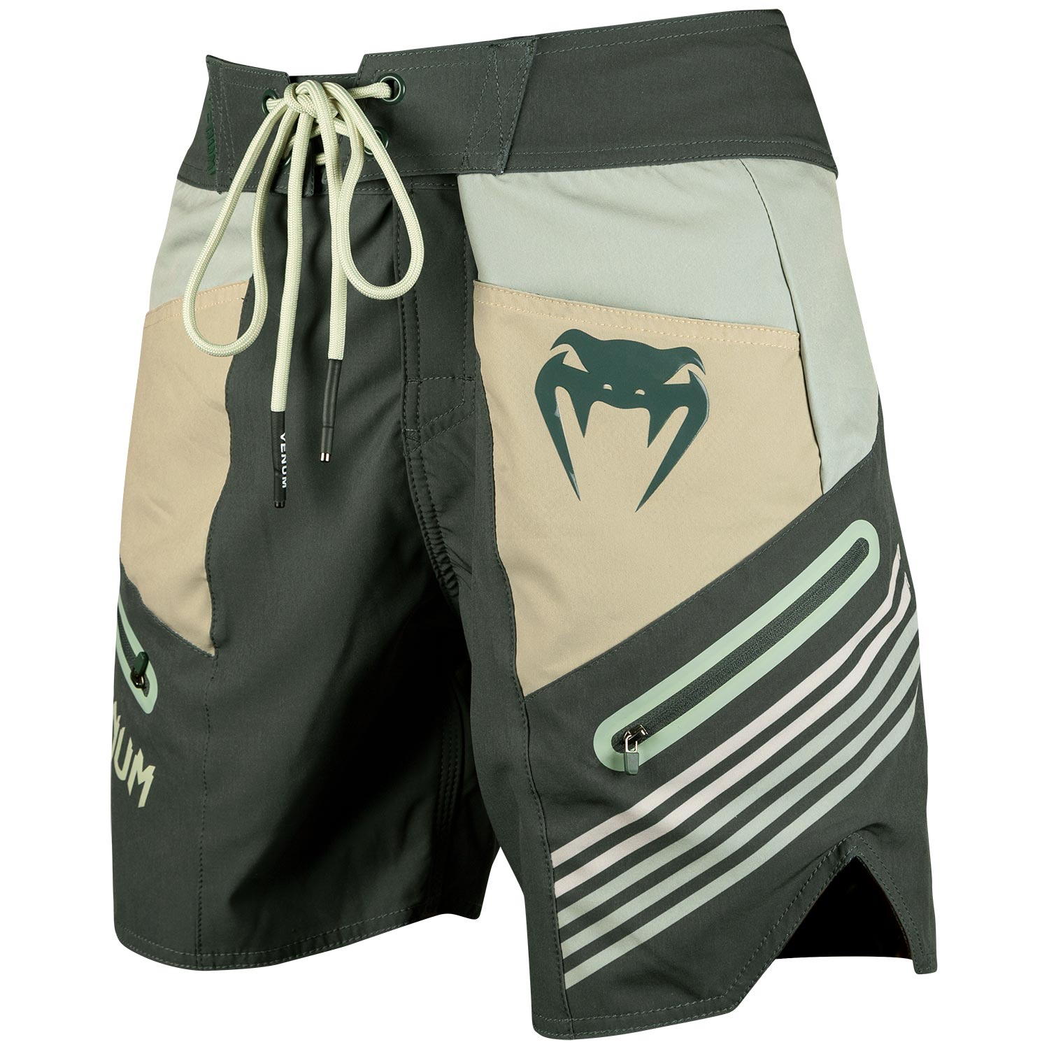 venum-cargo-badeshorts-dark-khaki-beige image 1