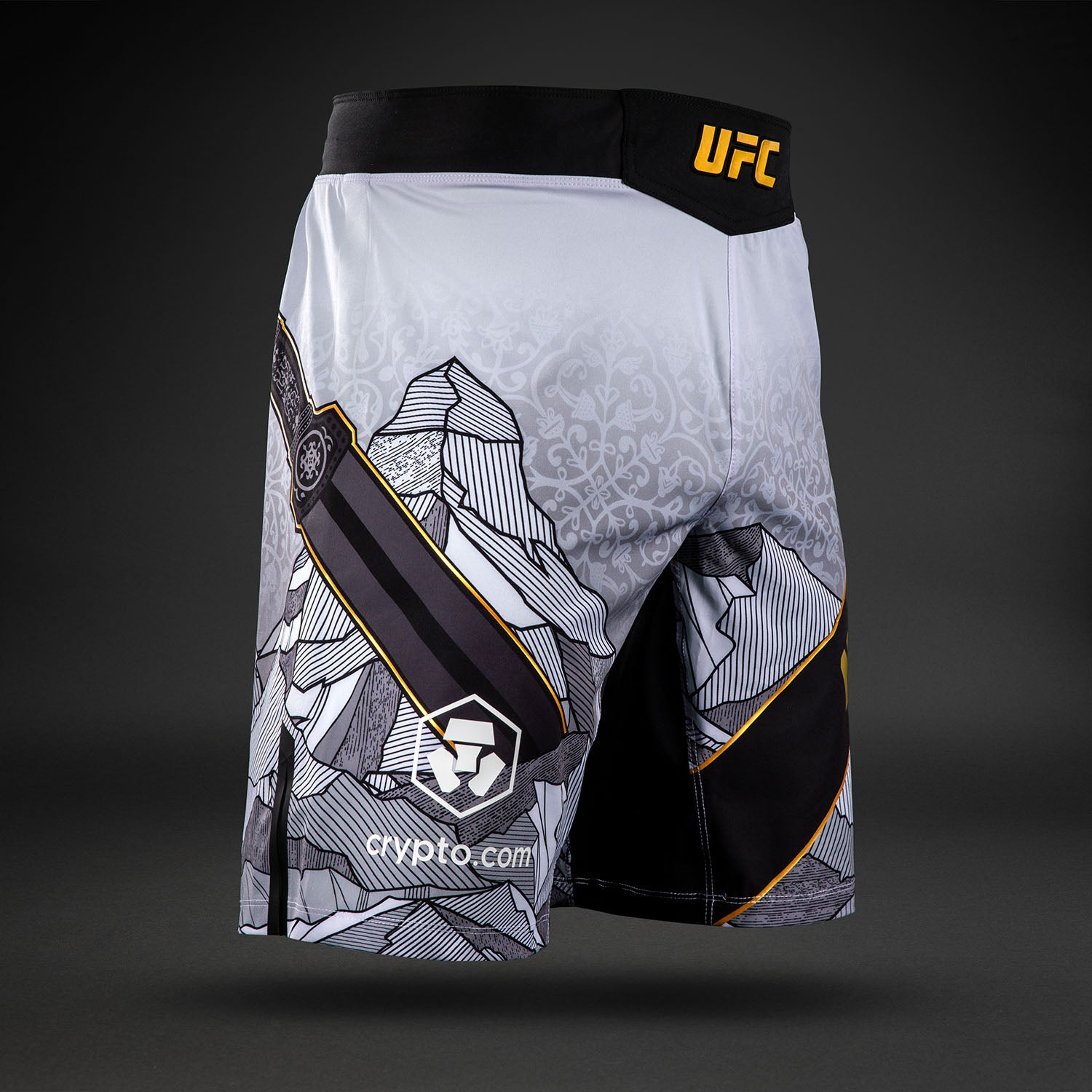 ufc-unrivaled-by-venum-islam-makhachev-fight-short-herren-wei-schwarz image 3