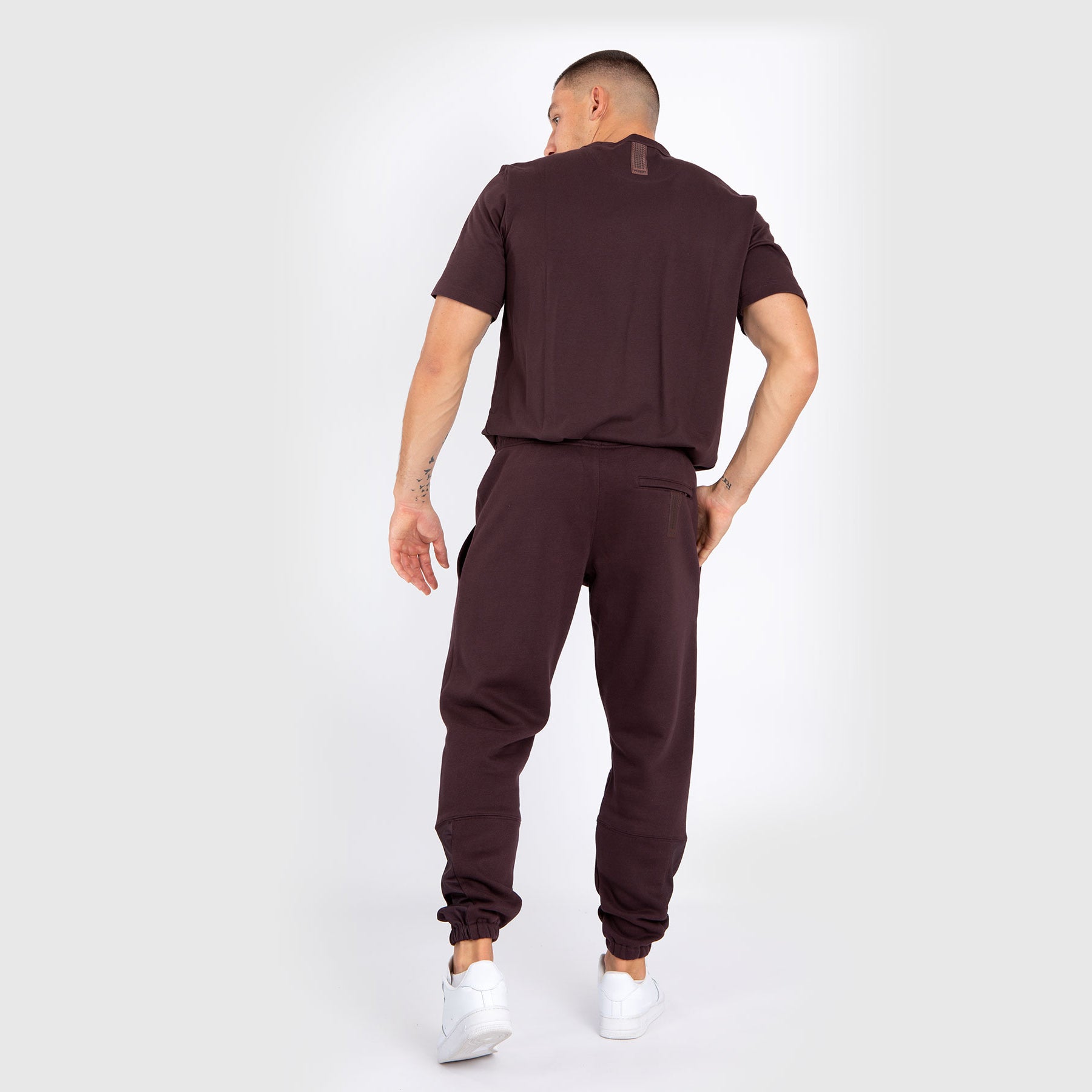 venum-silent-power-jogger-herren-dunkelbraun-baumwolle image 4