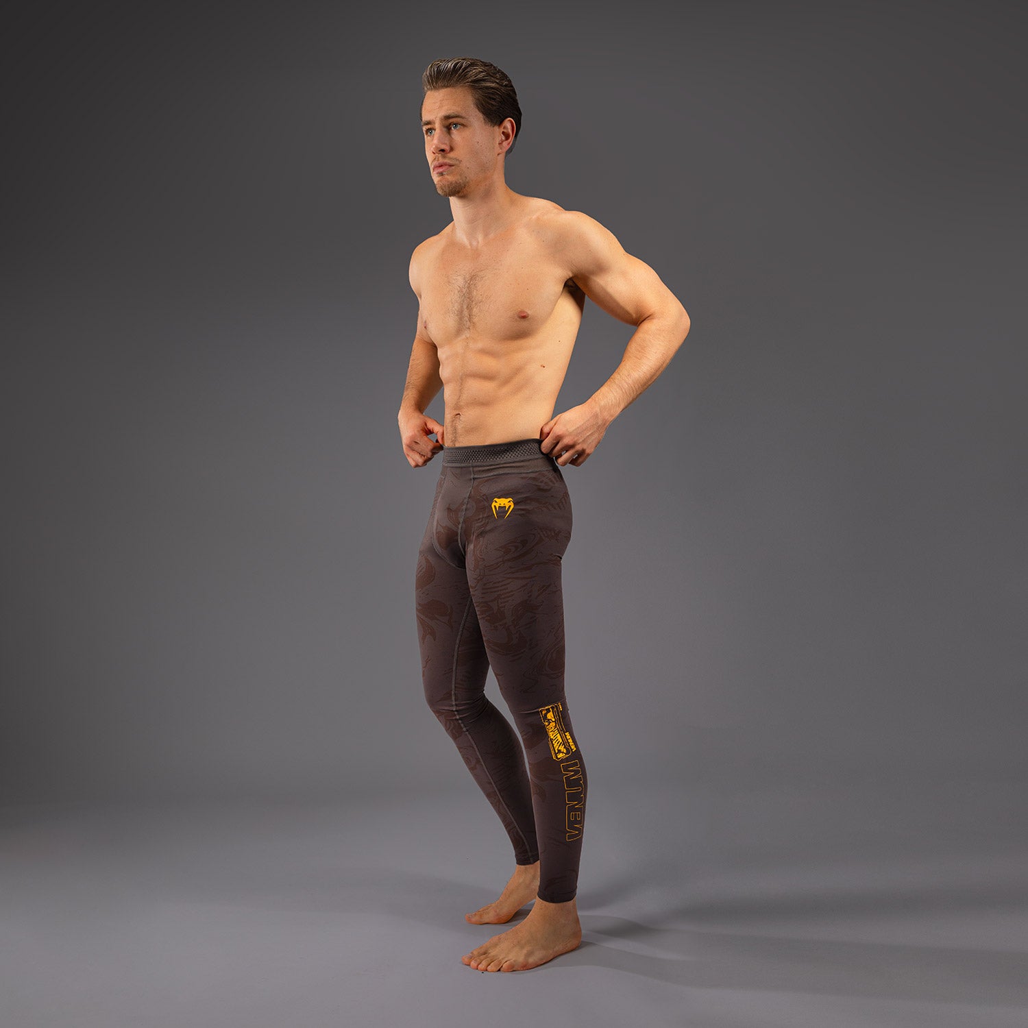 ufc-fusion-by-venum-fight-week-herren-performance-tight-erdiges-braun image 2