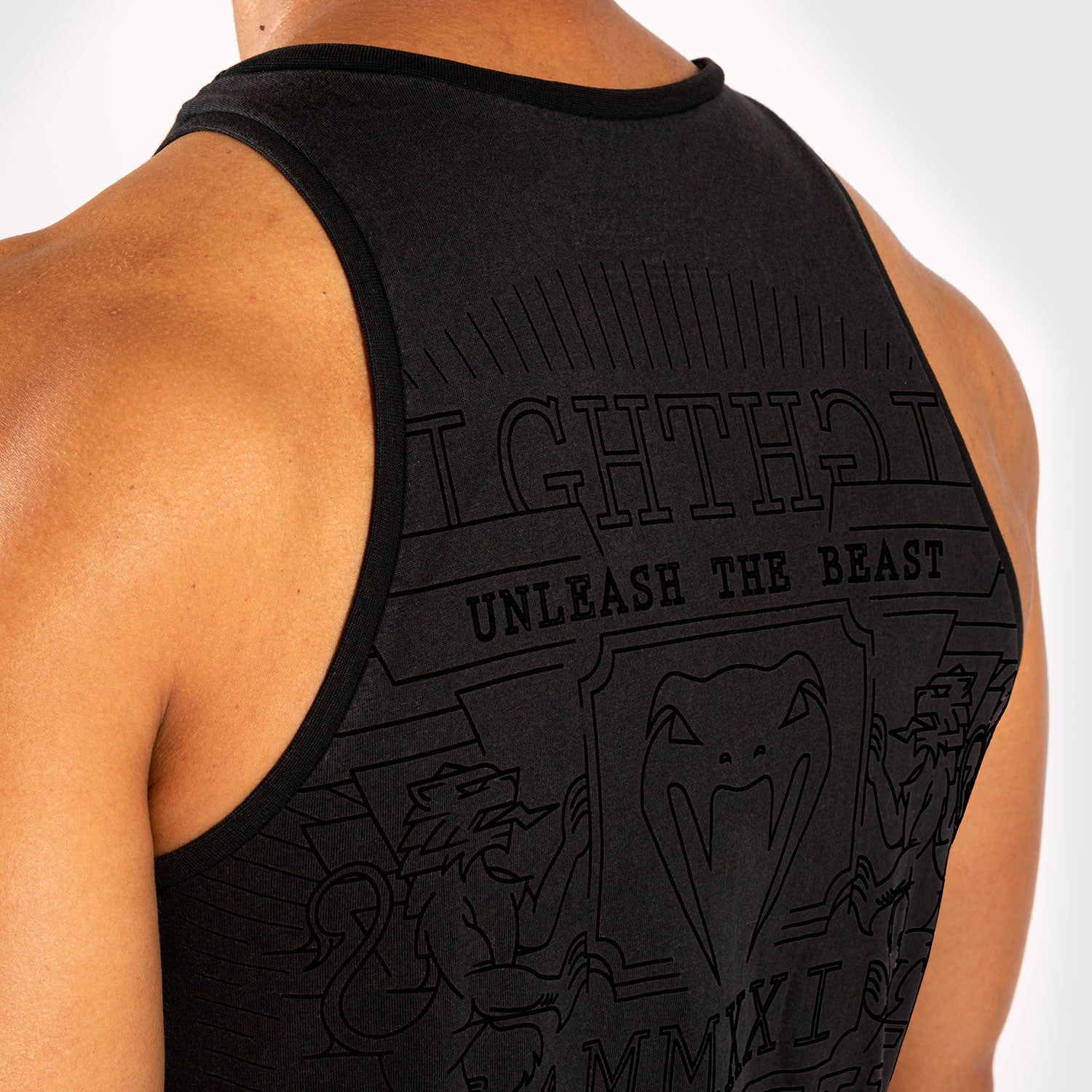 venum-lions21-tanktop-herren-schwarz-schwarz image 6