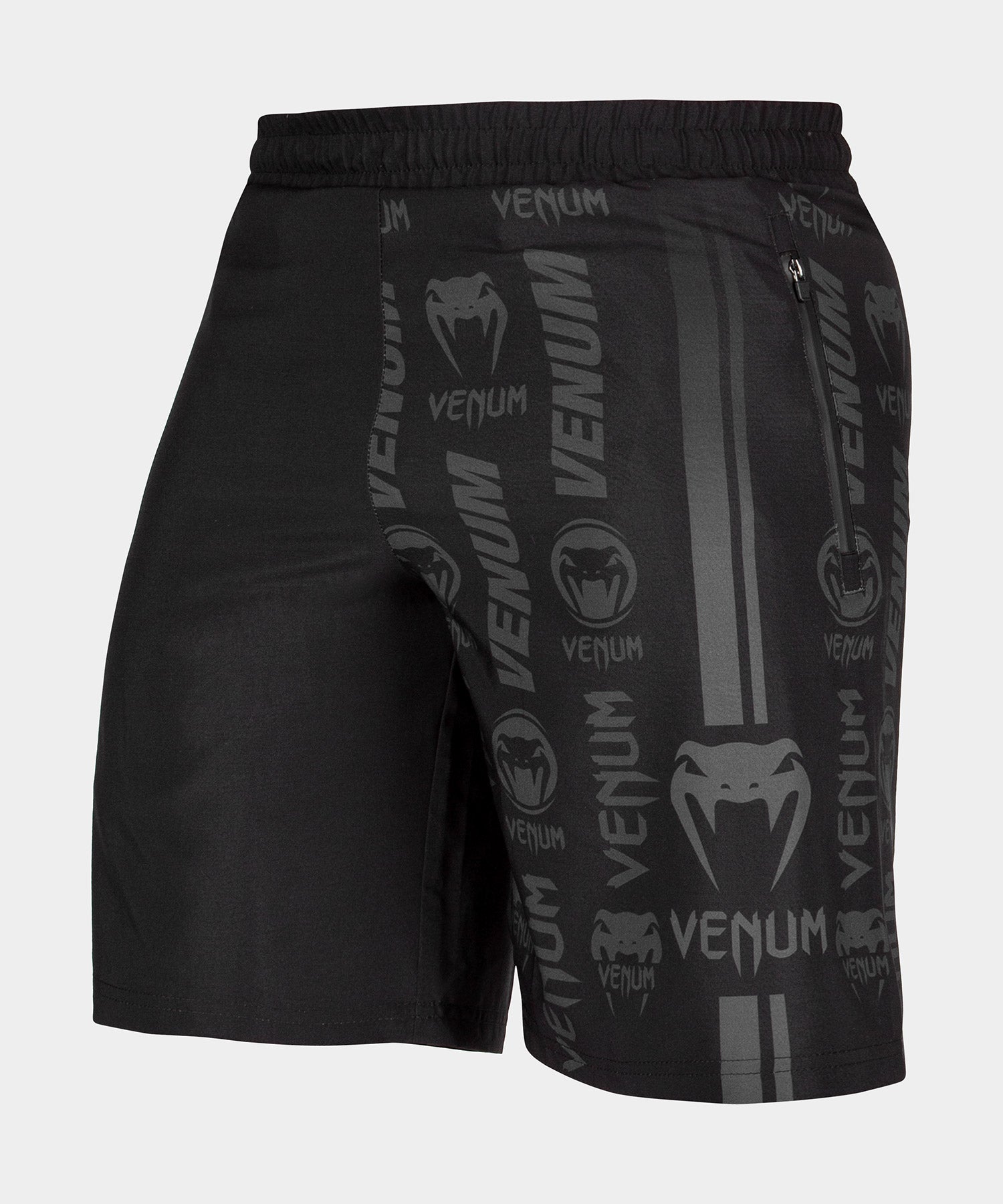 venum-logos-fitness-shorts-herren-schwarz-schwarz image 8