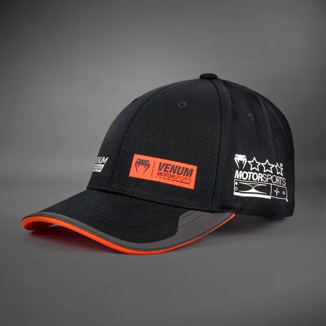 venum-motorsport-hut-tiefschwarz-snapback-cap image 1
