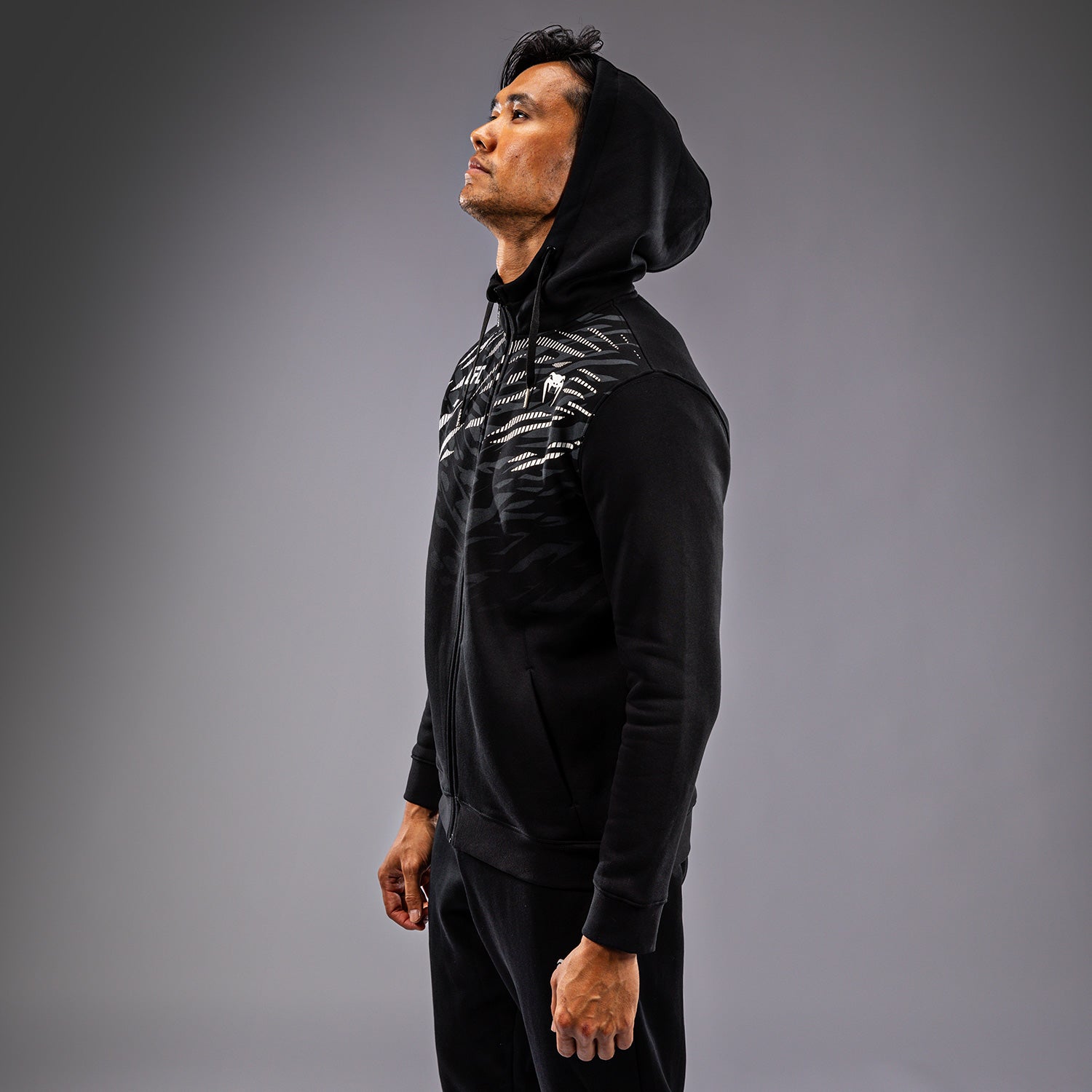 ufc-fusion-by-venum-replica-herren-zip-hoodie-schwarz image 3